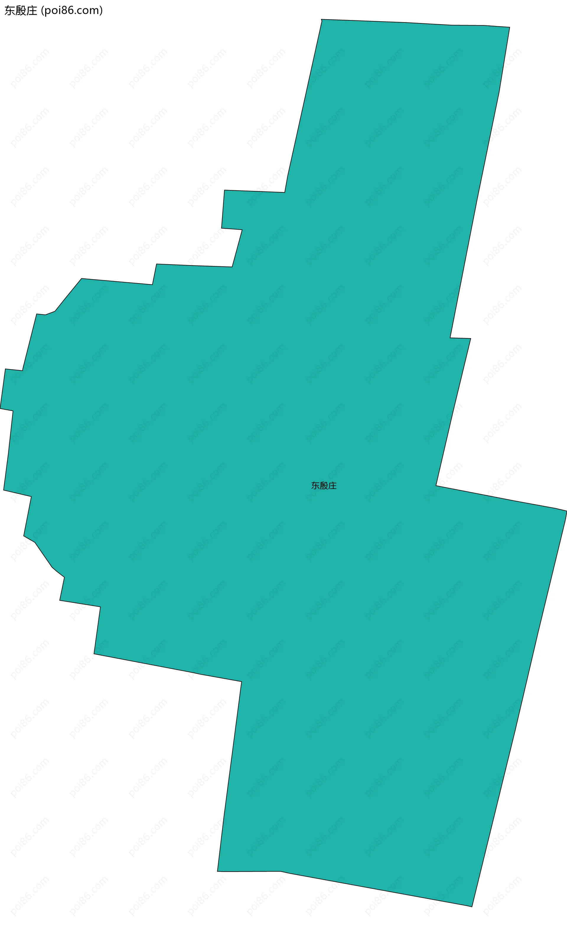 东殷庄边界地图