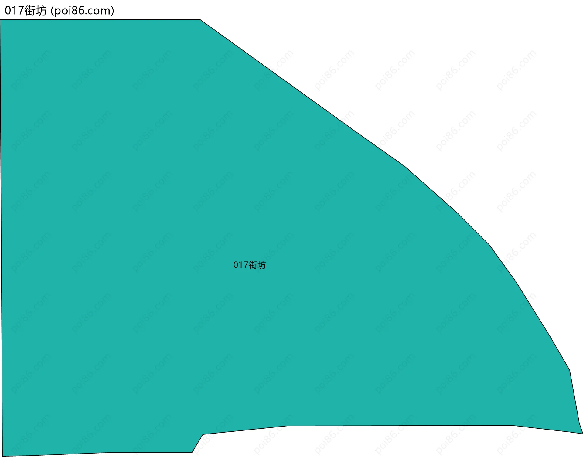017街坊边界地图