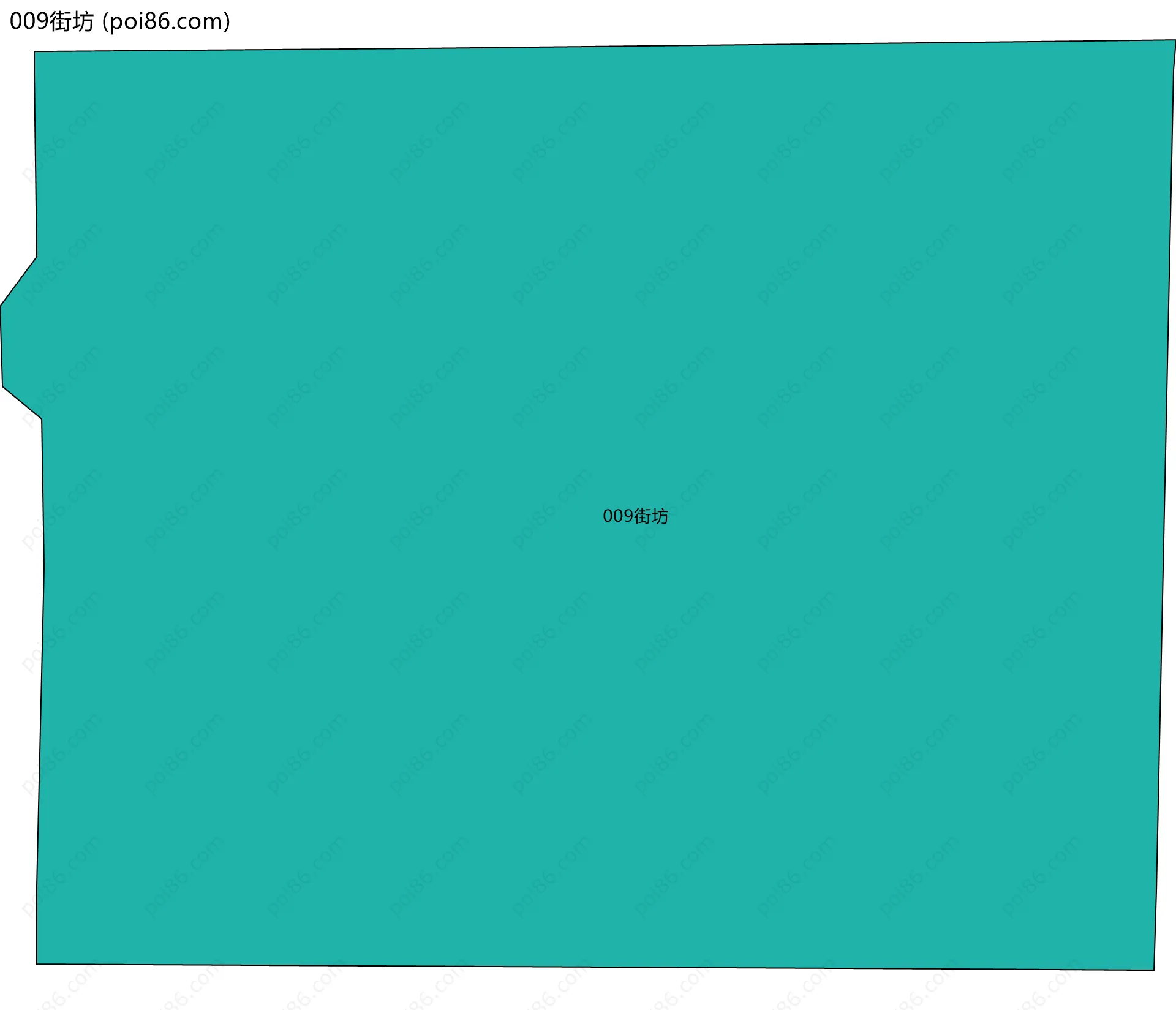 009街坊边界地图