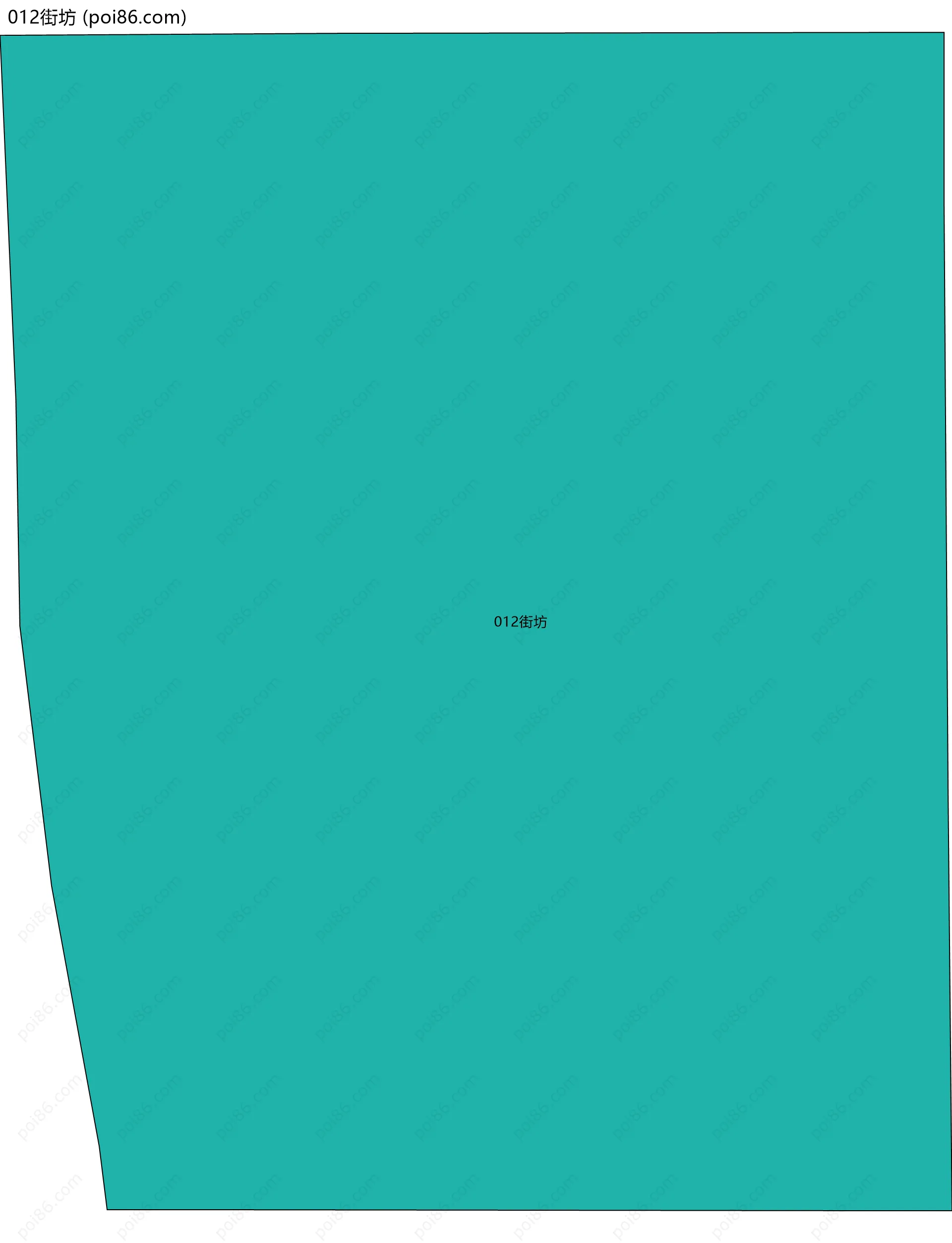 012街坊边界地图