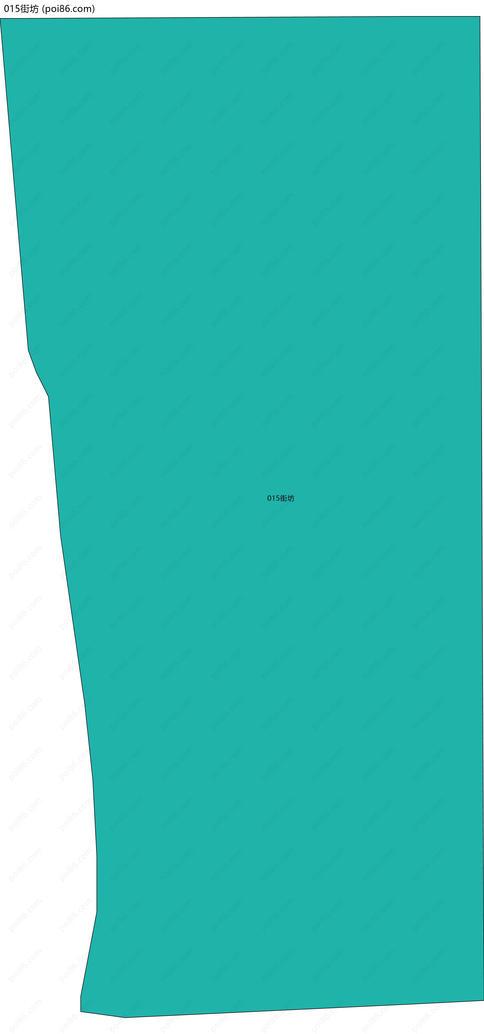 015街坊边界地图