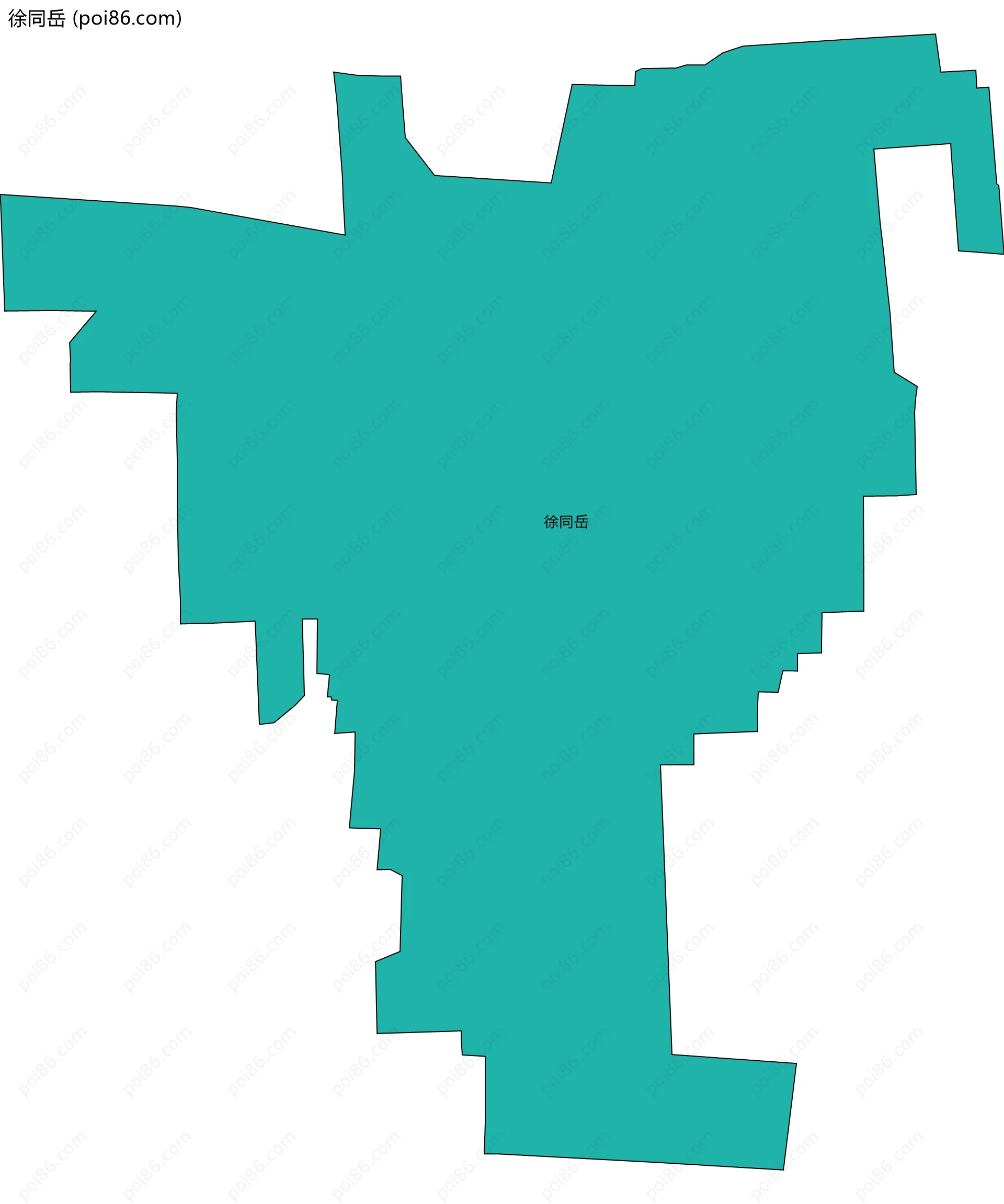 徐同岳边界地图