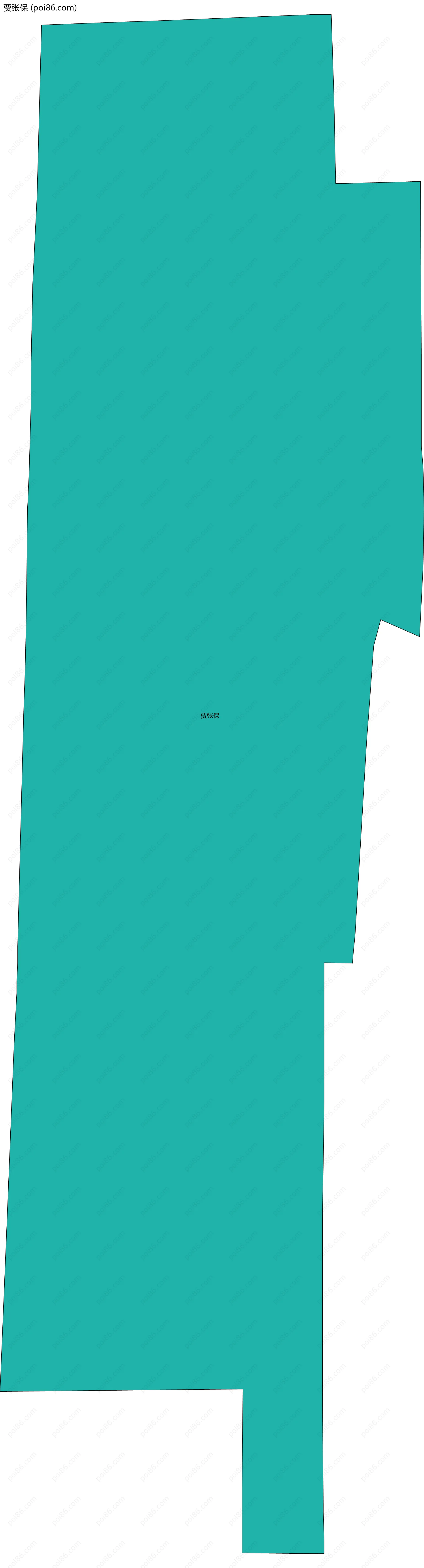 贾张保边界地图