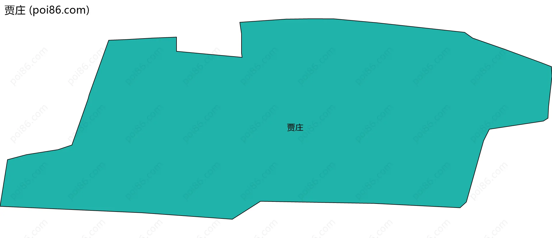 贾庄边界地图