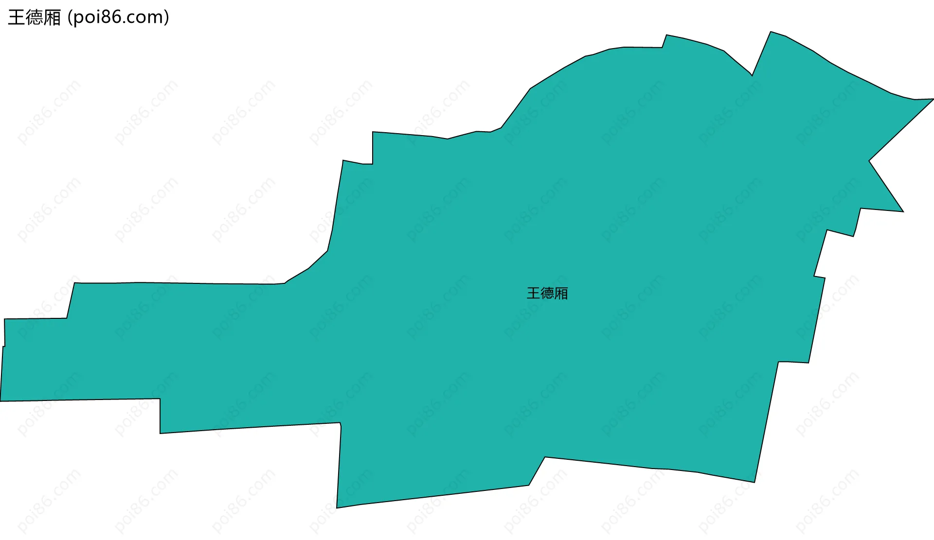 王德厢边界地图