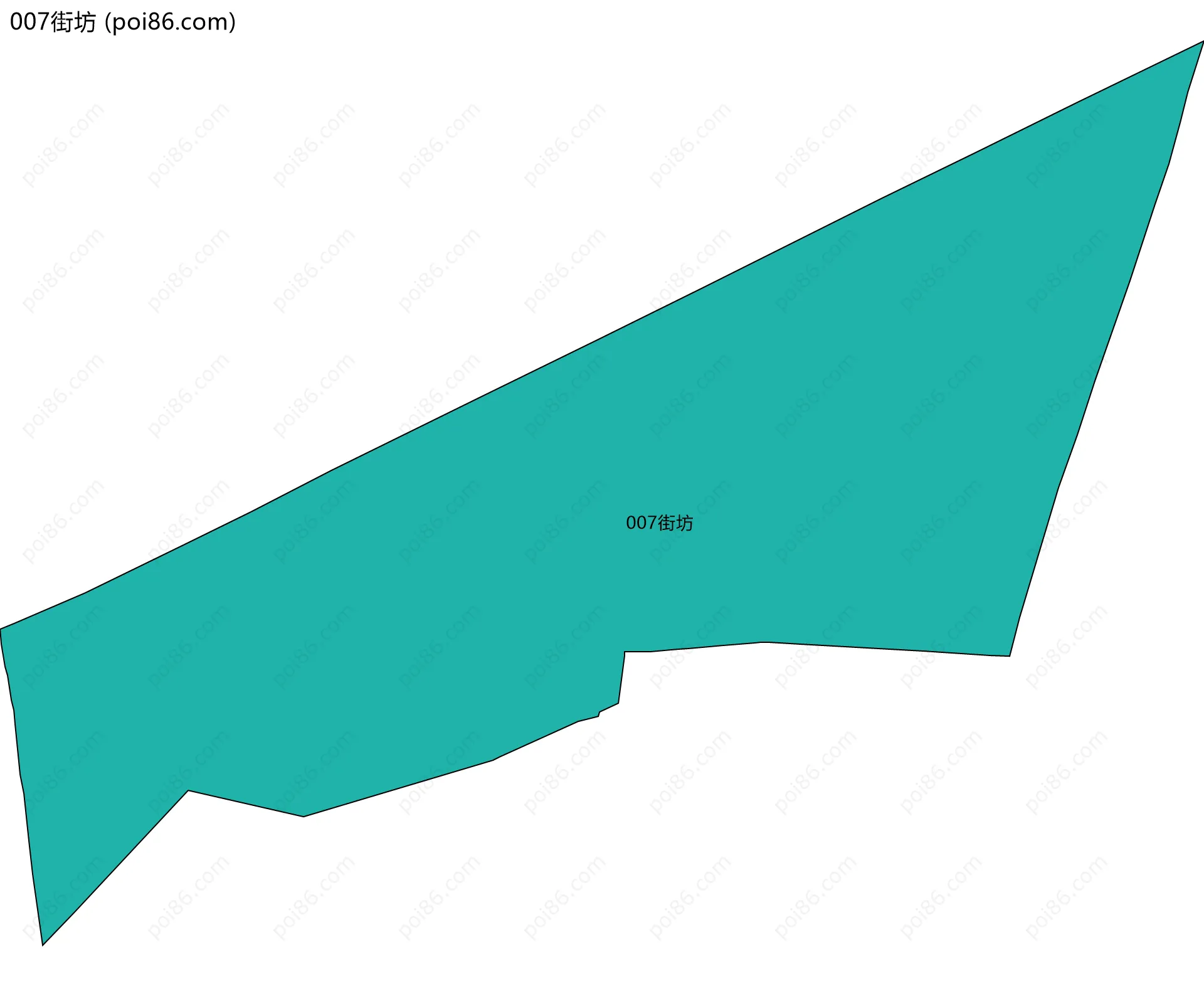 007街坊边界地图