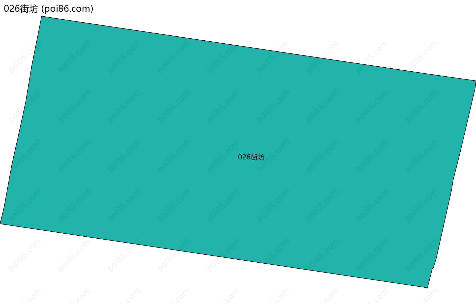 026街坊边界地图