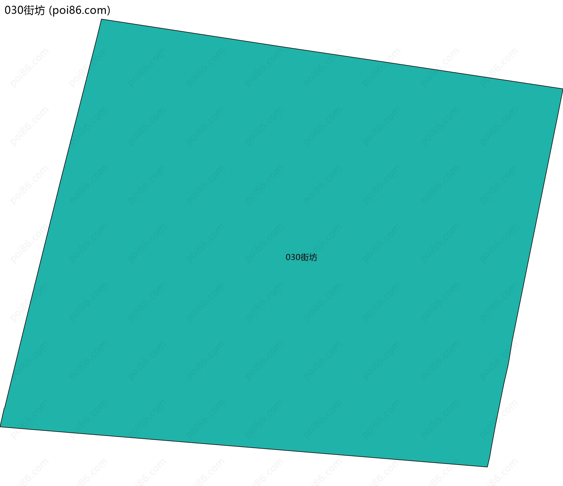 030街坊边界地图