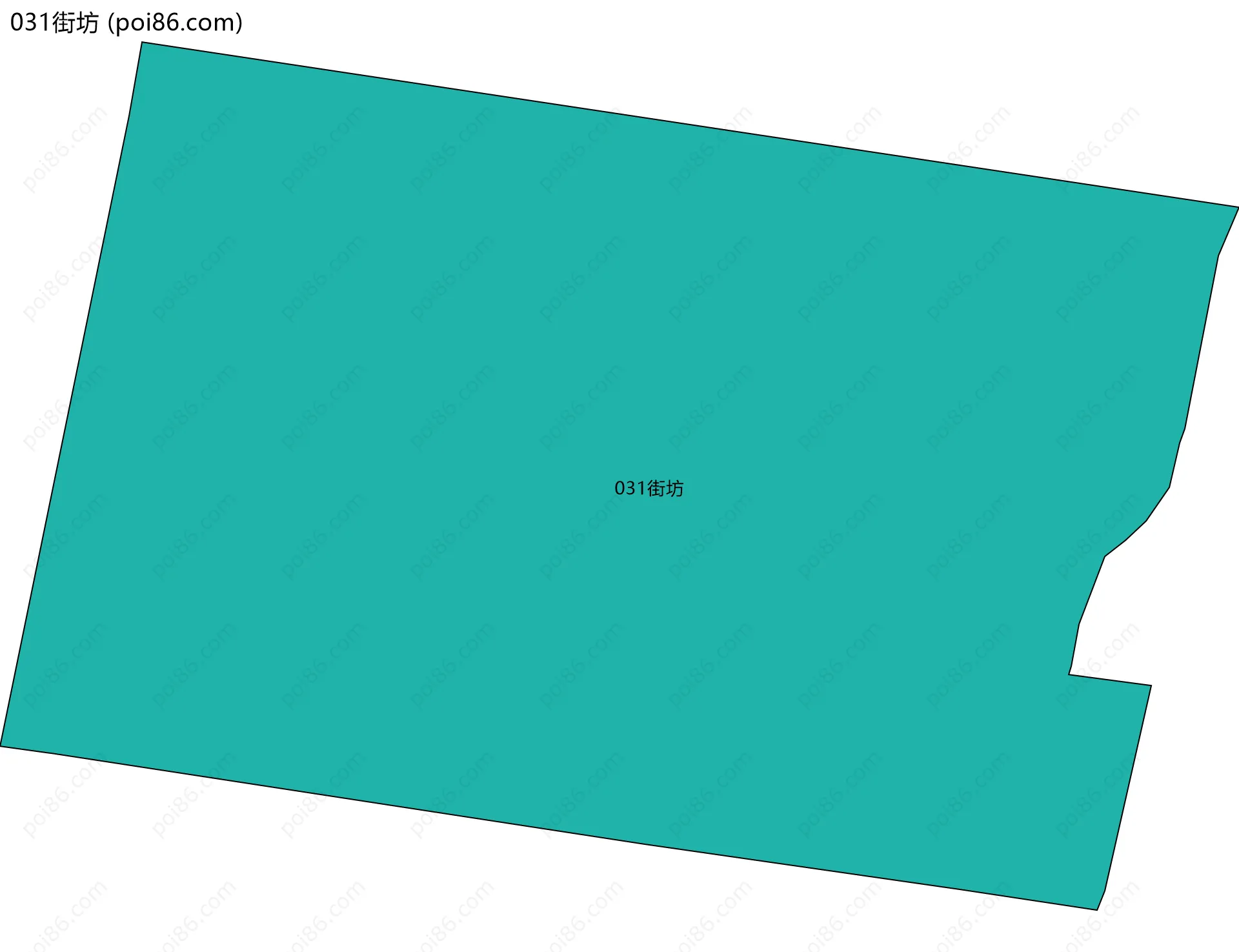 031街坊边界地图