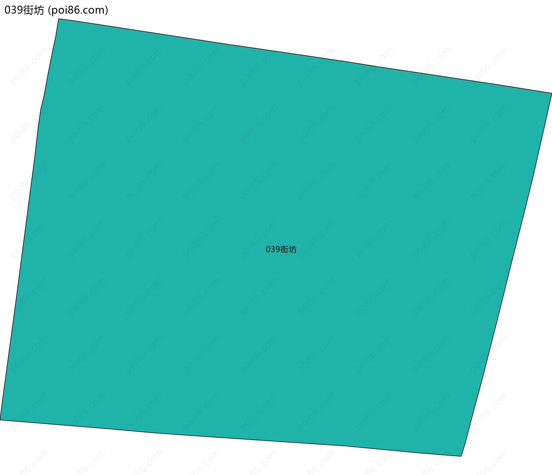 039街坊边界地图