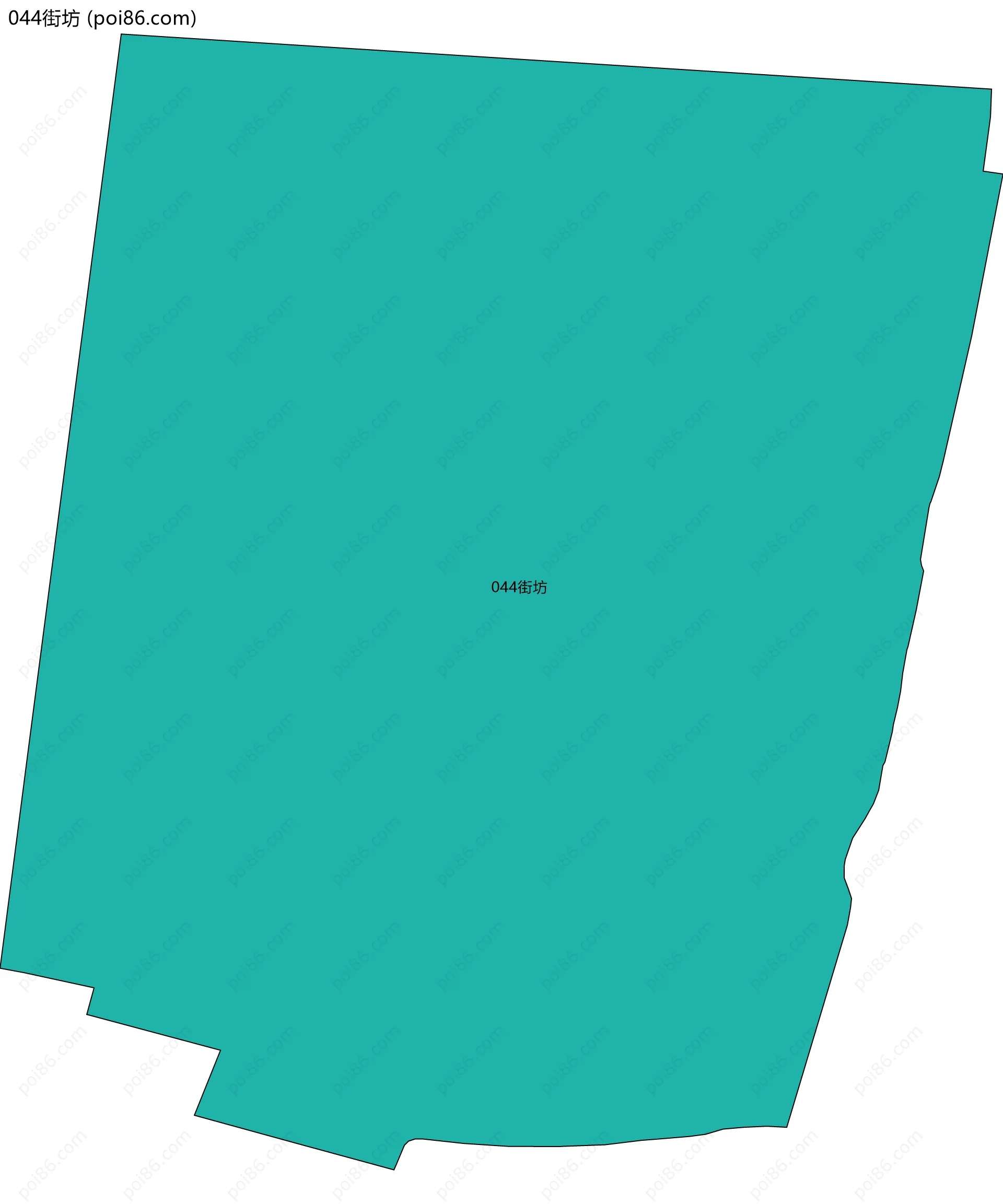 044街坊边界地图