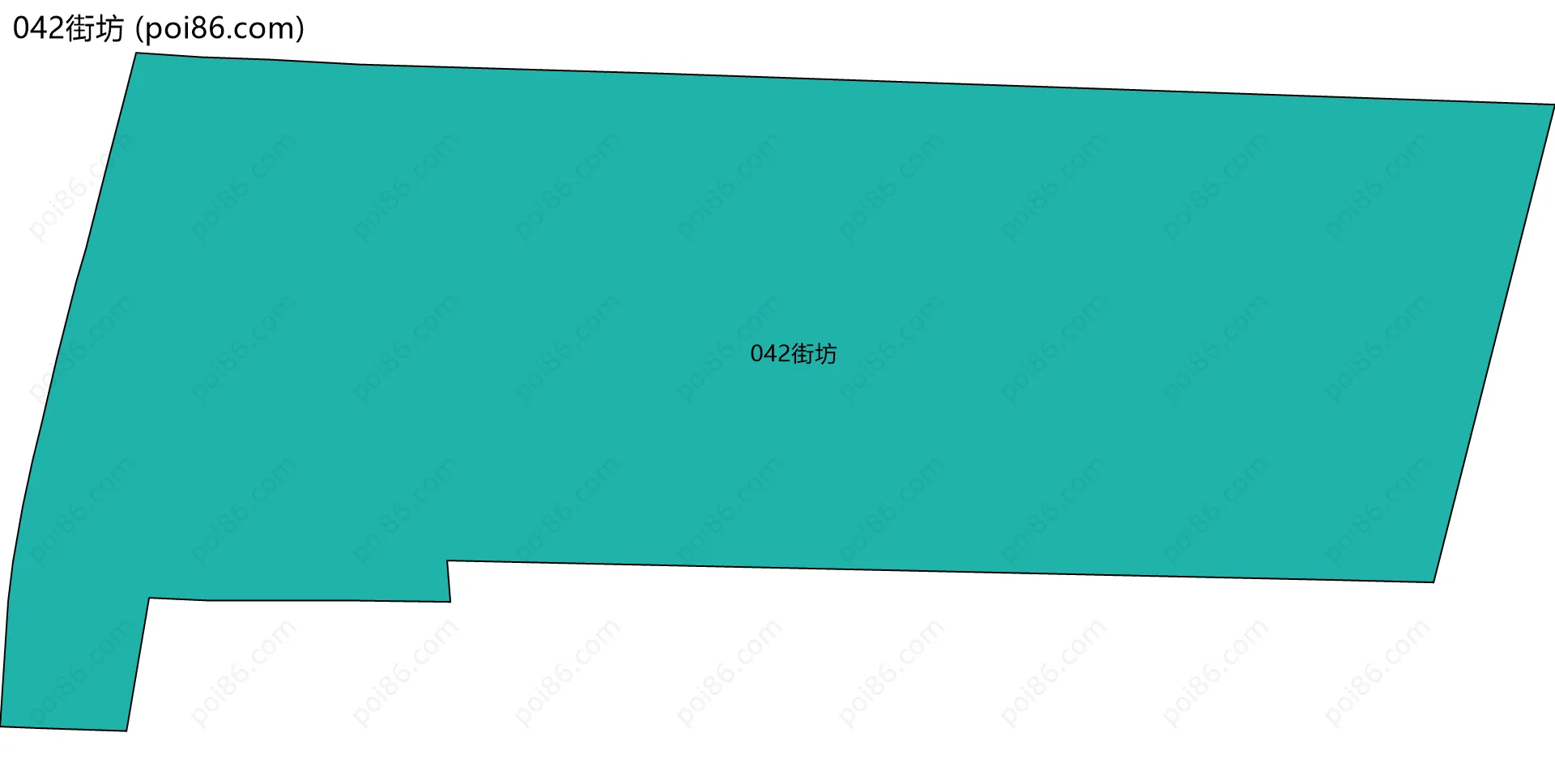 042街坊边界地图