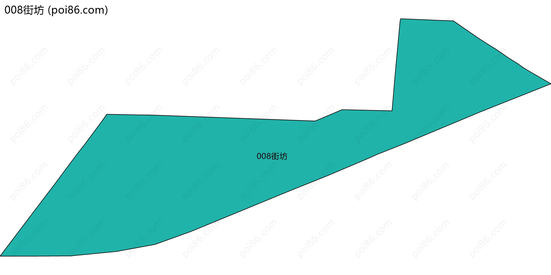 008街坊边界地图