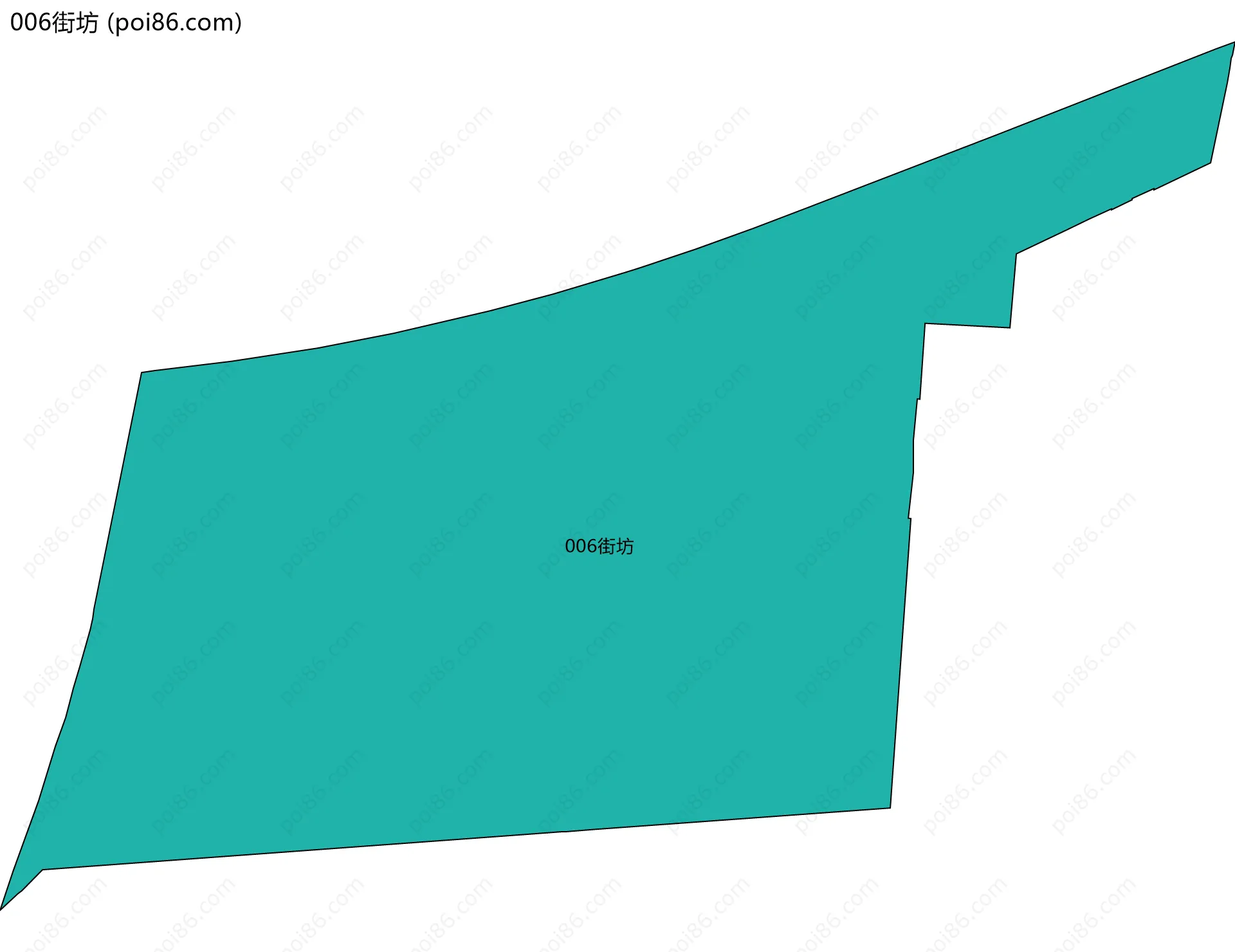006街坊边界地图
