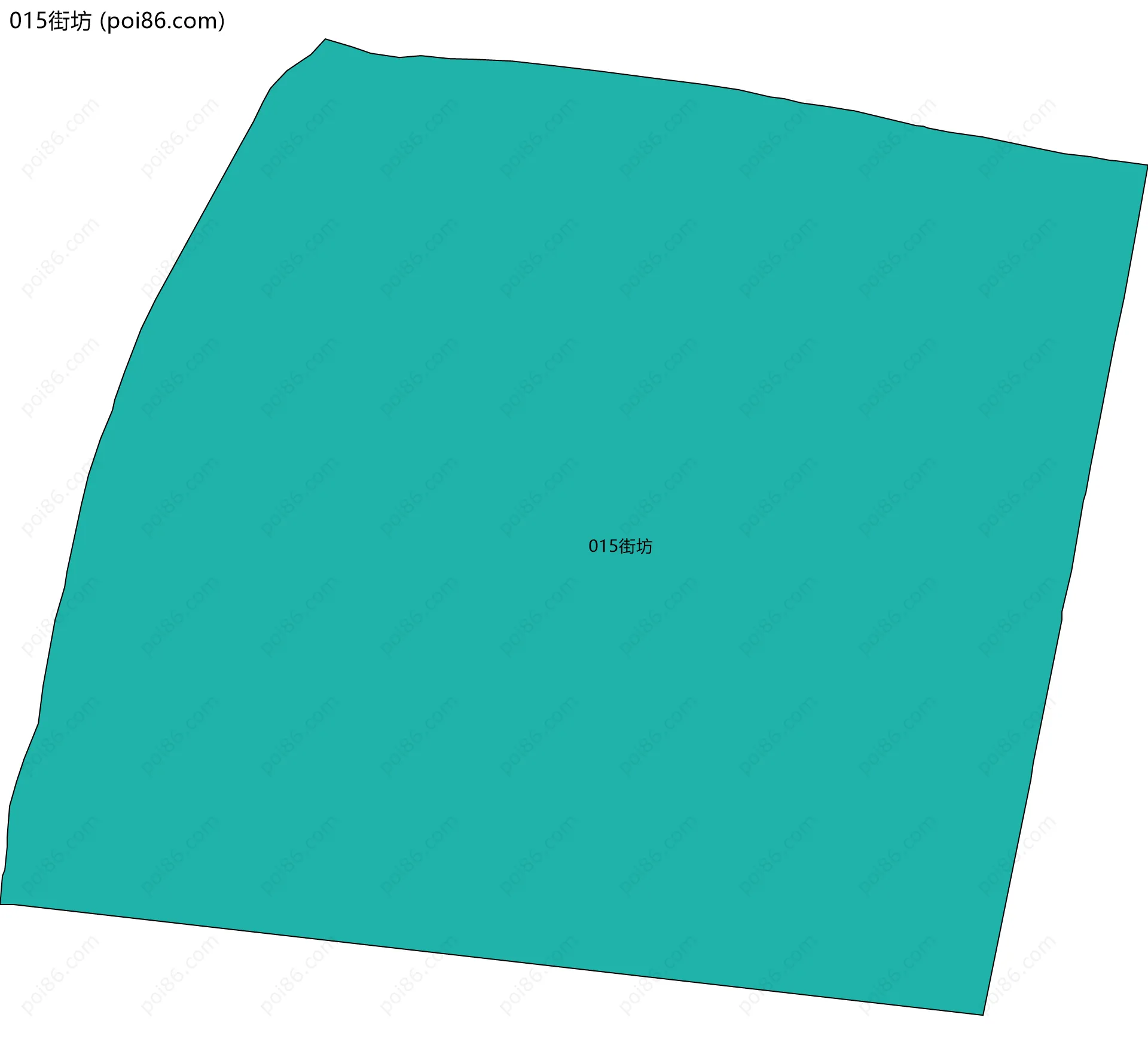 015街坊边界地图
