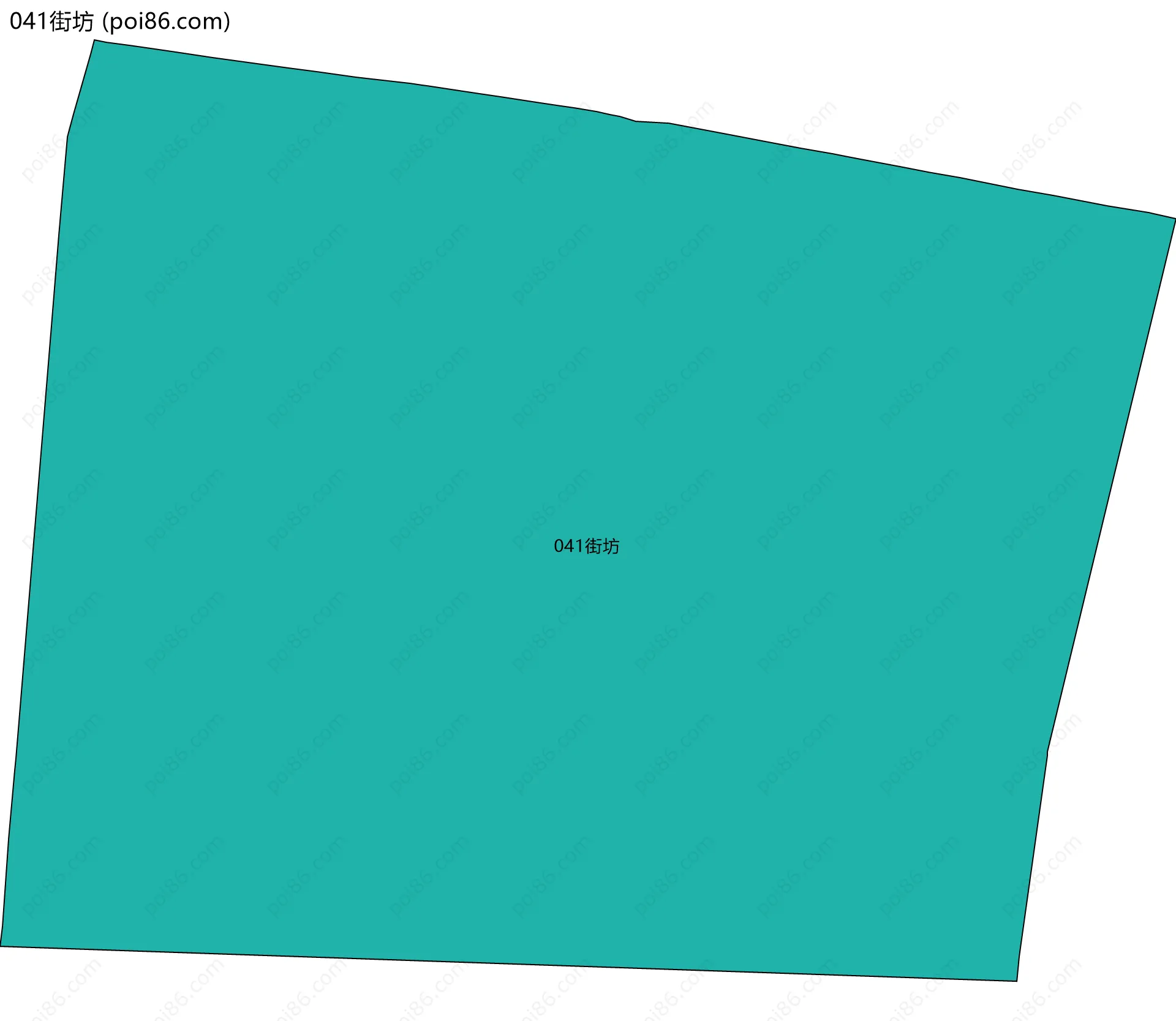 041街坊边界地图