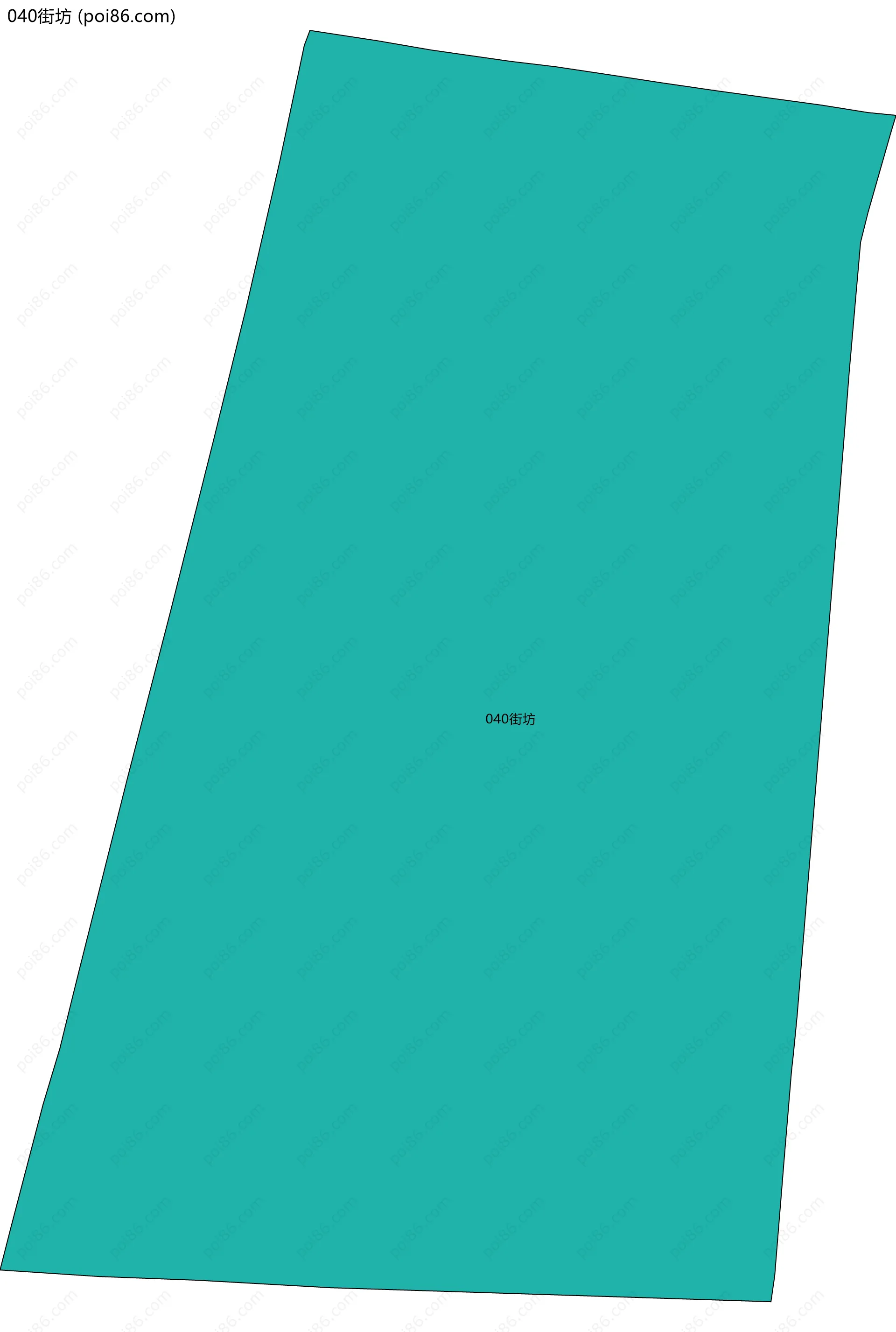 040街坊边界地图