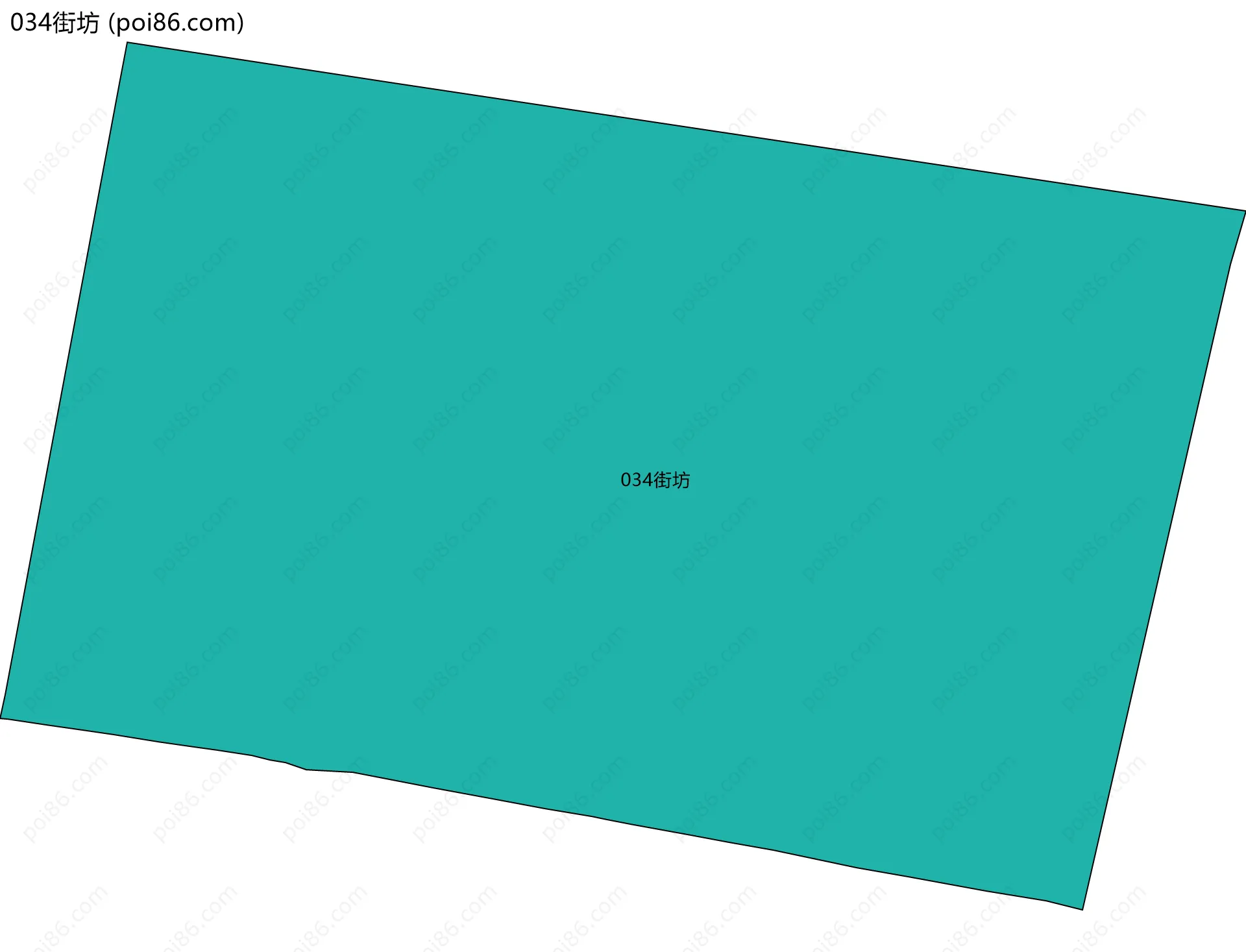 034街坊边界地图