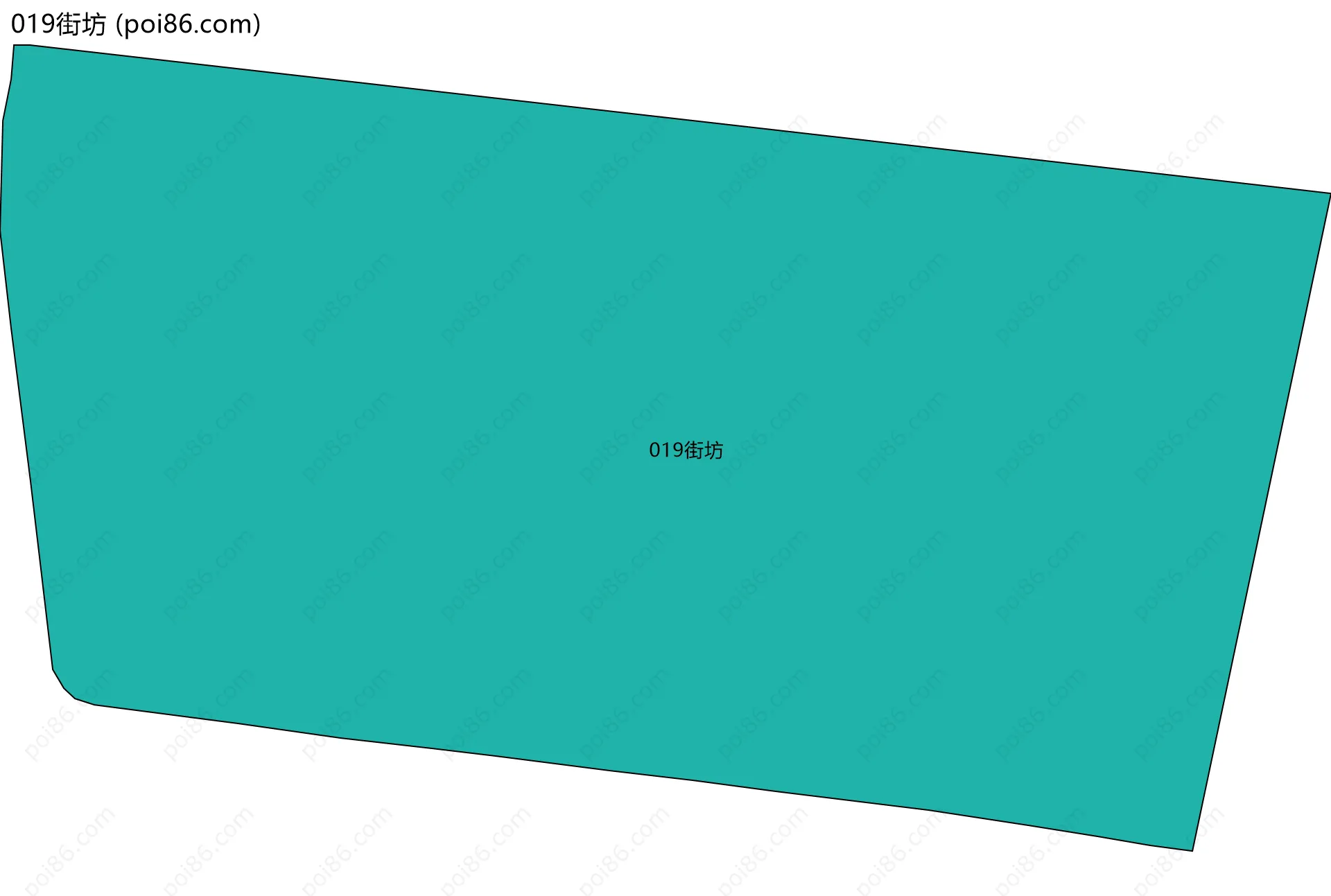 019街坊边界地图
