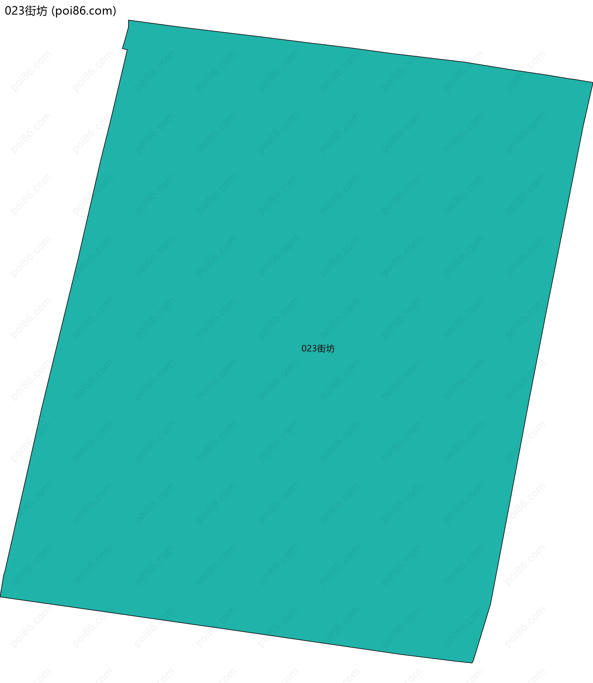 023街坊边界地图