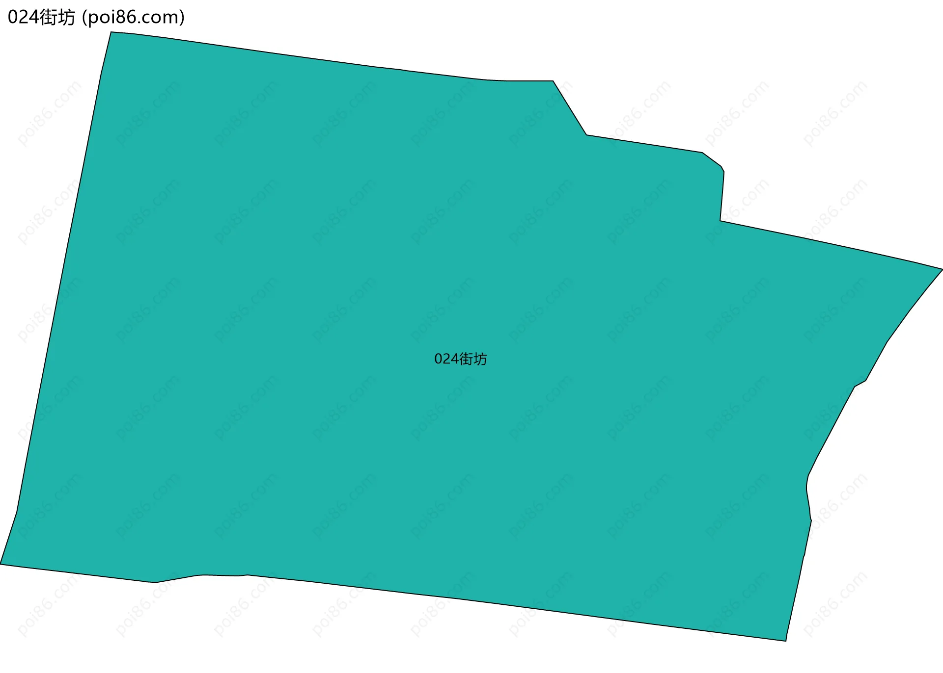 024街坊边界地图