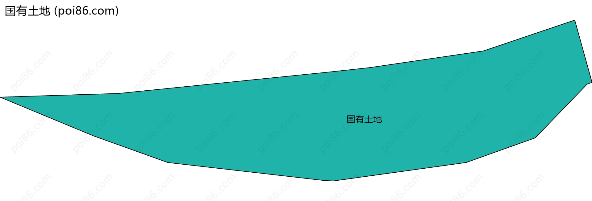 国有土地边界地图