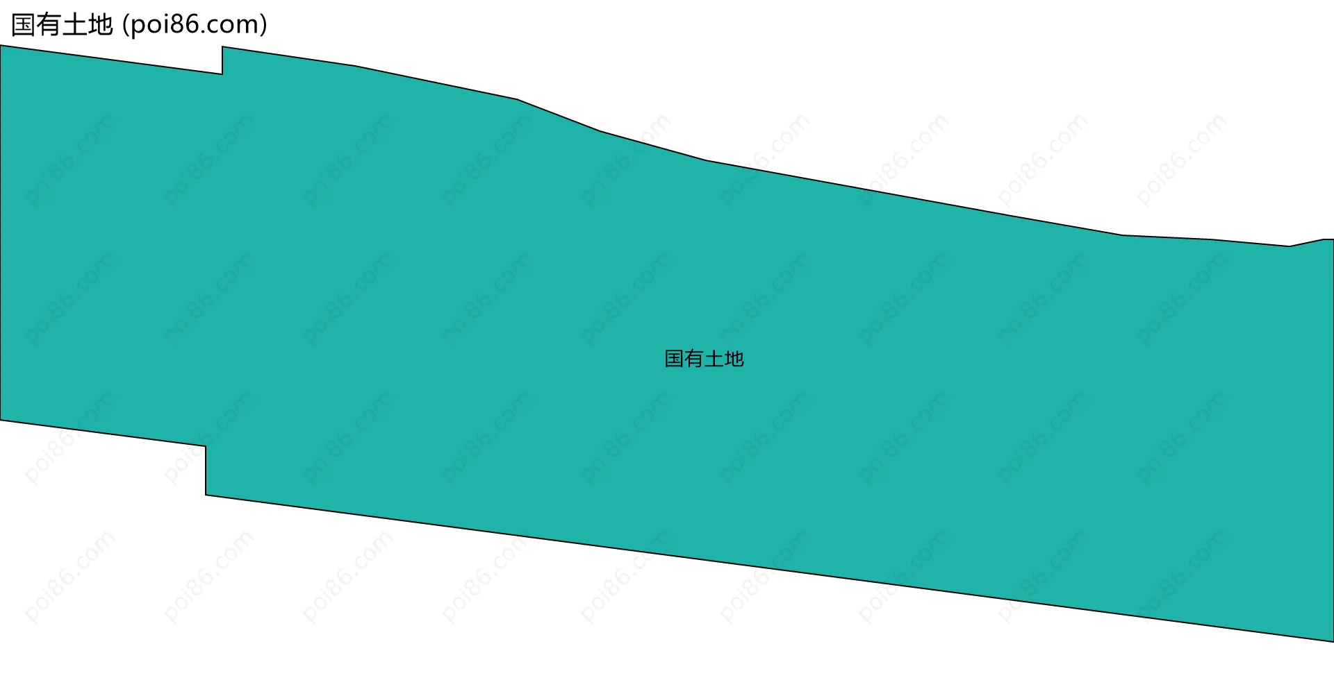 国有土地边界地图