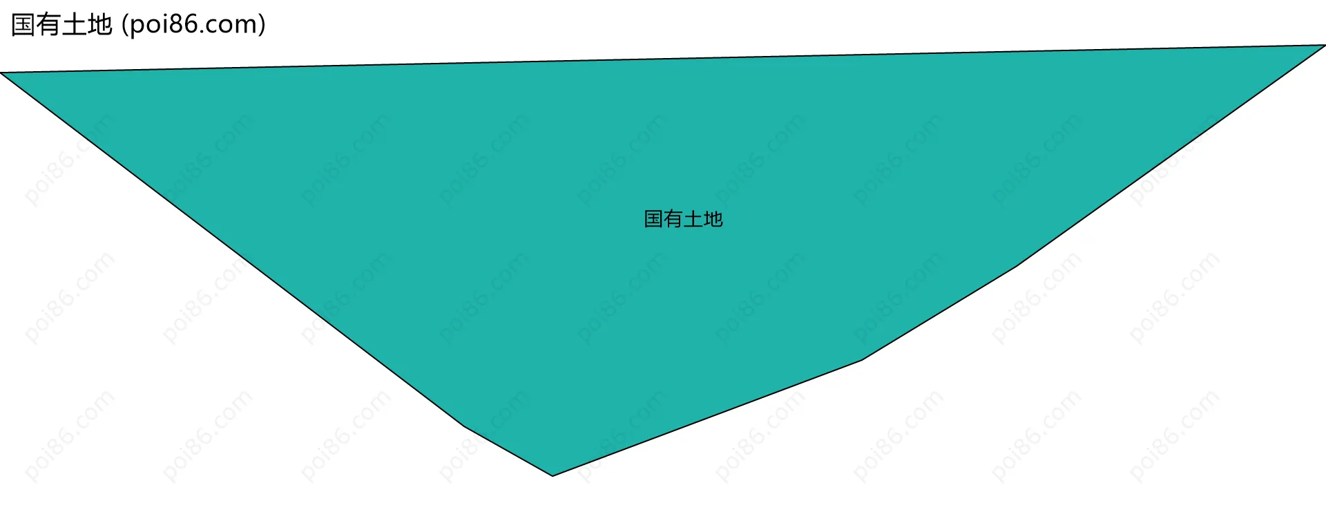 国有土地边界地图