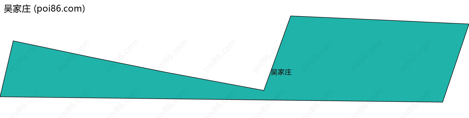 吴家庄边界地图