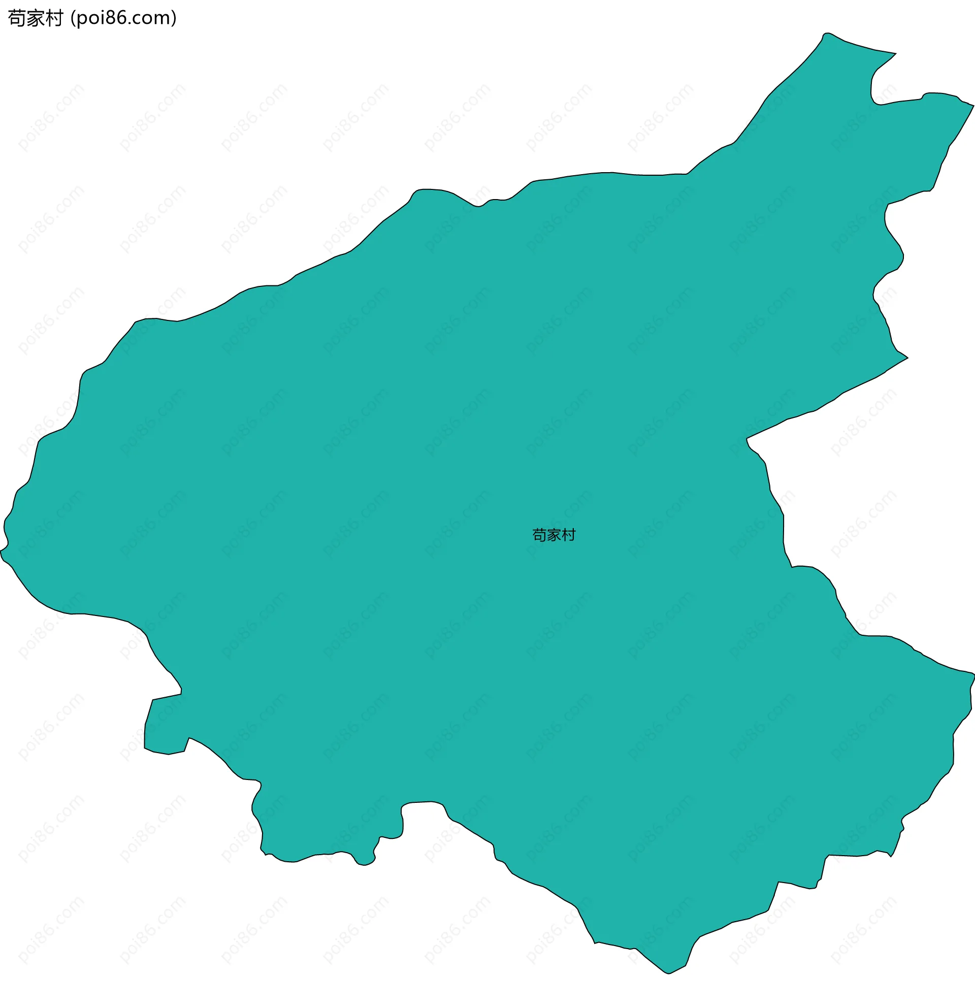 苟家村边界地图