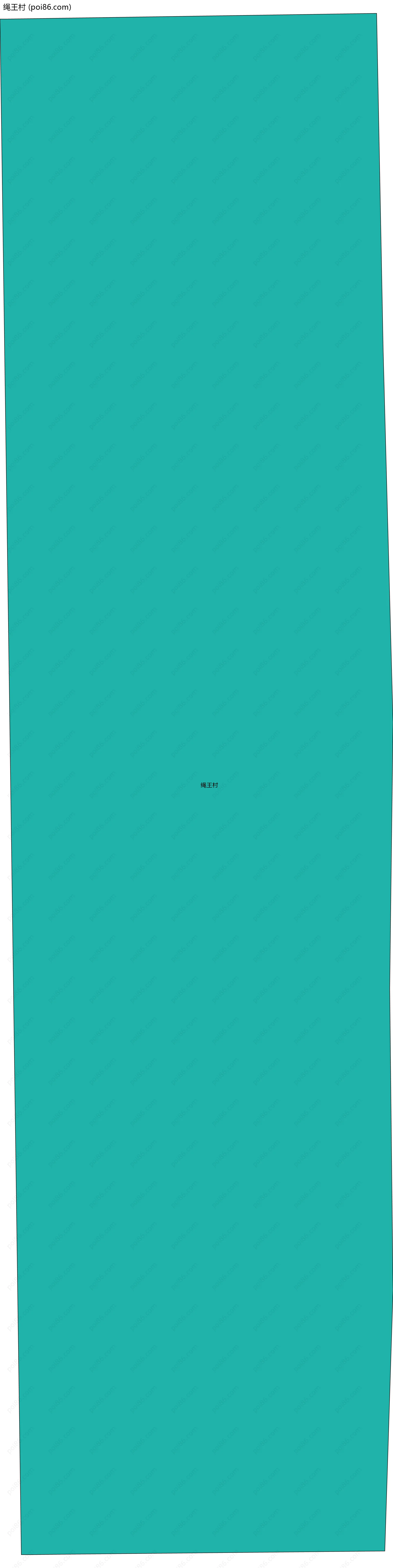 绳王村边界地图