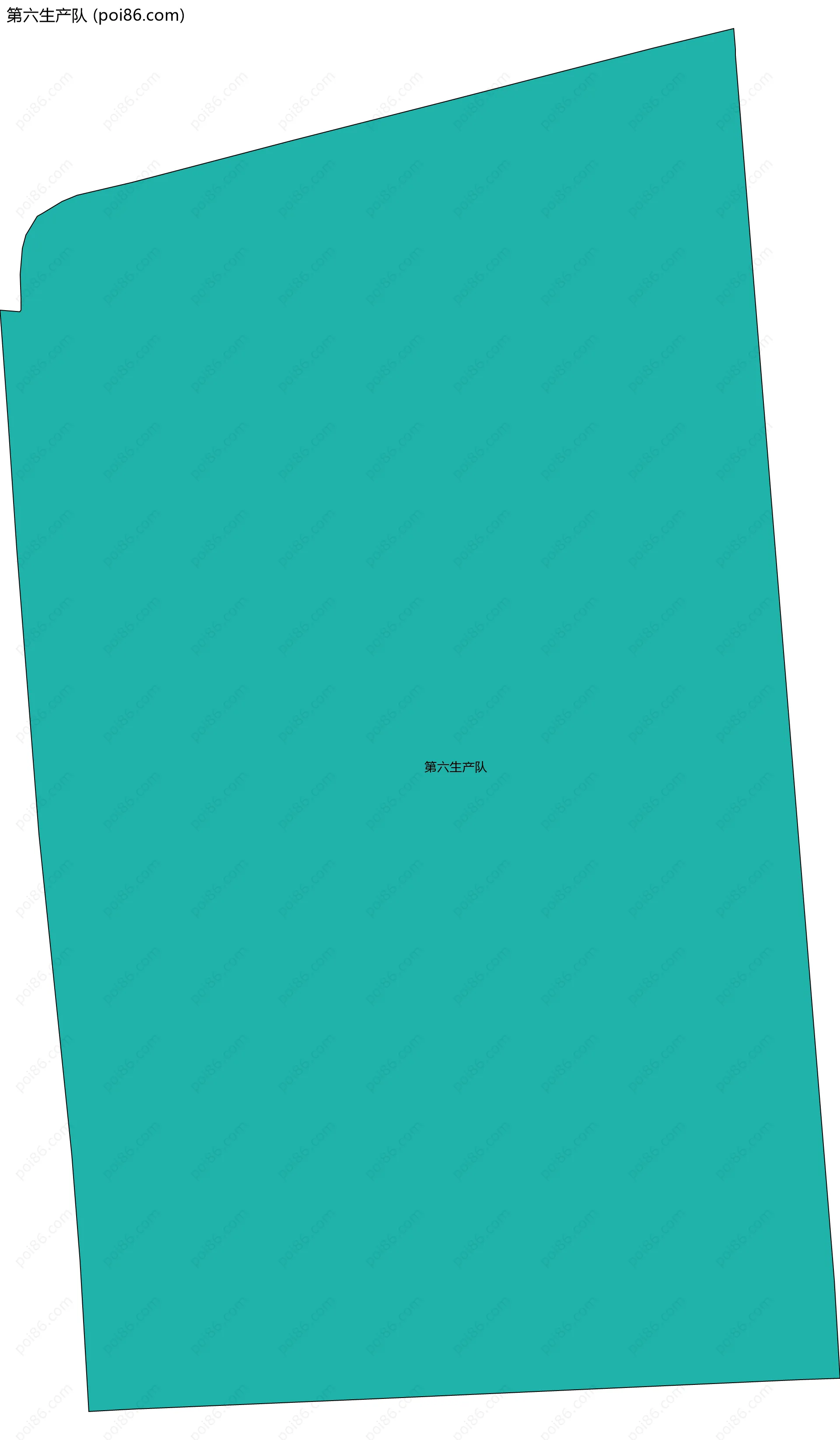 第六生产队边界地图