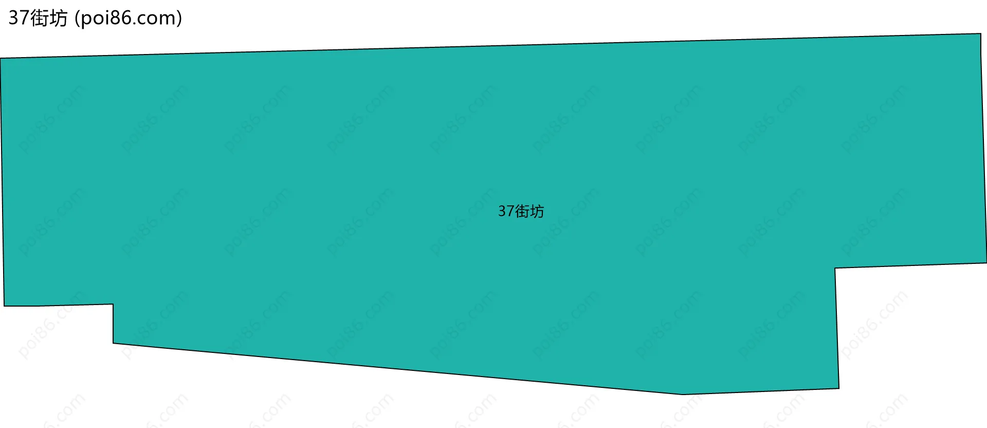 37街坊边界地图