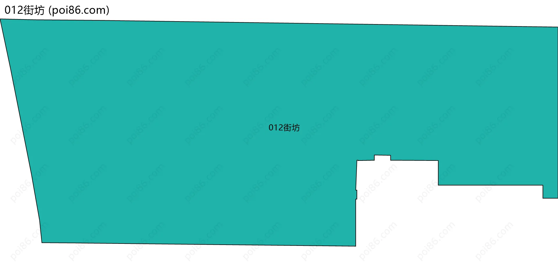 012街坊边界地图