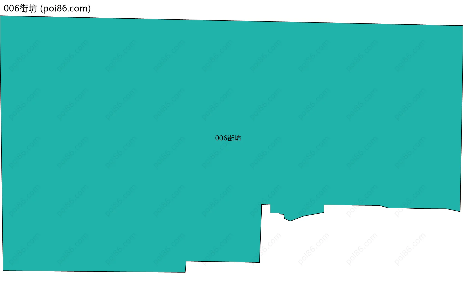 006街坊边界地图