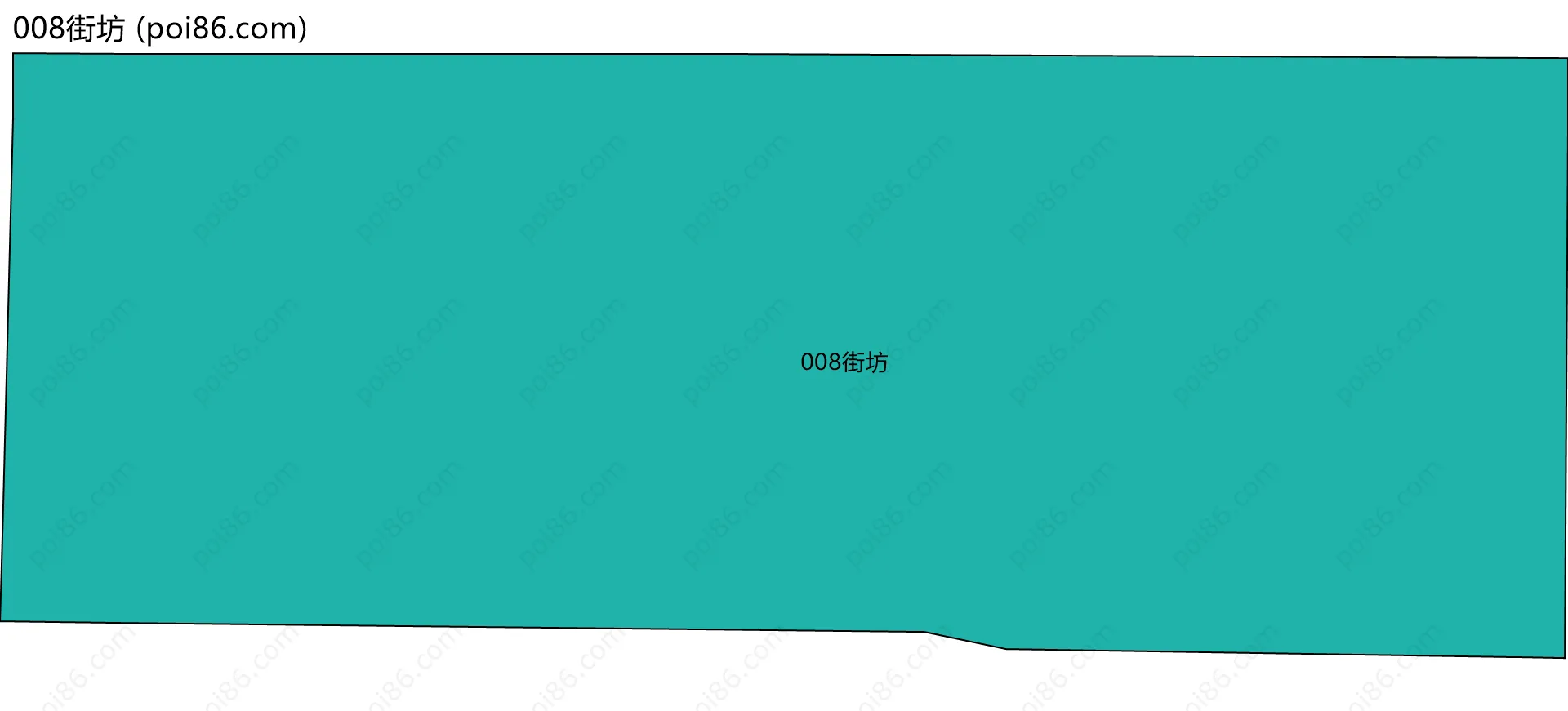 008街坊边界地图