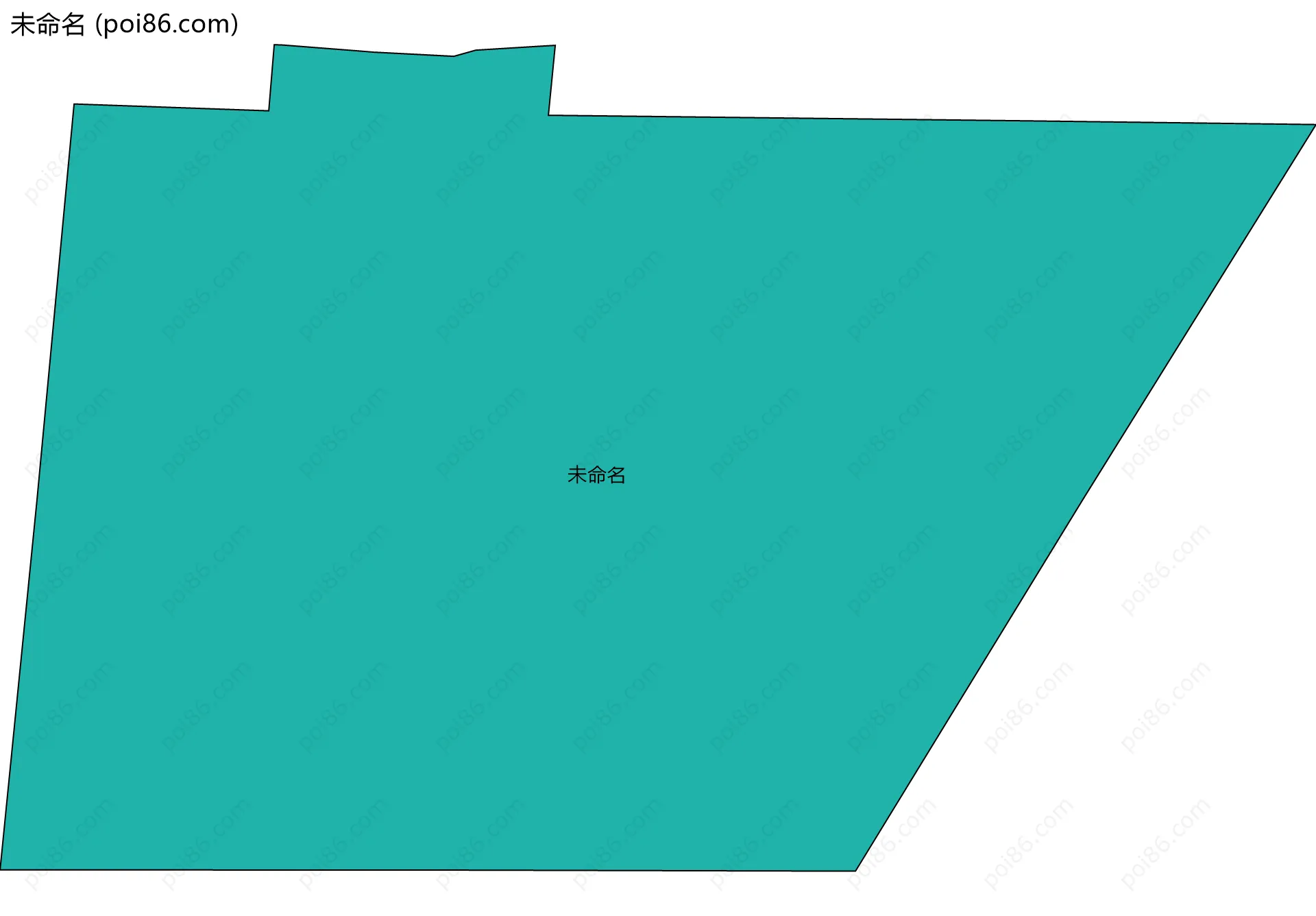 未命名边界地图