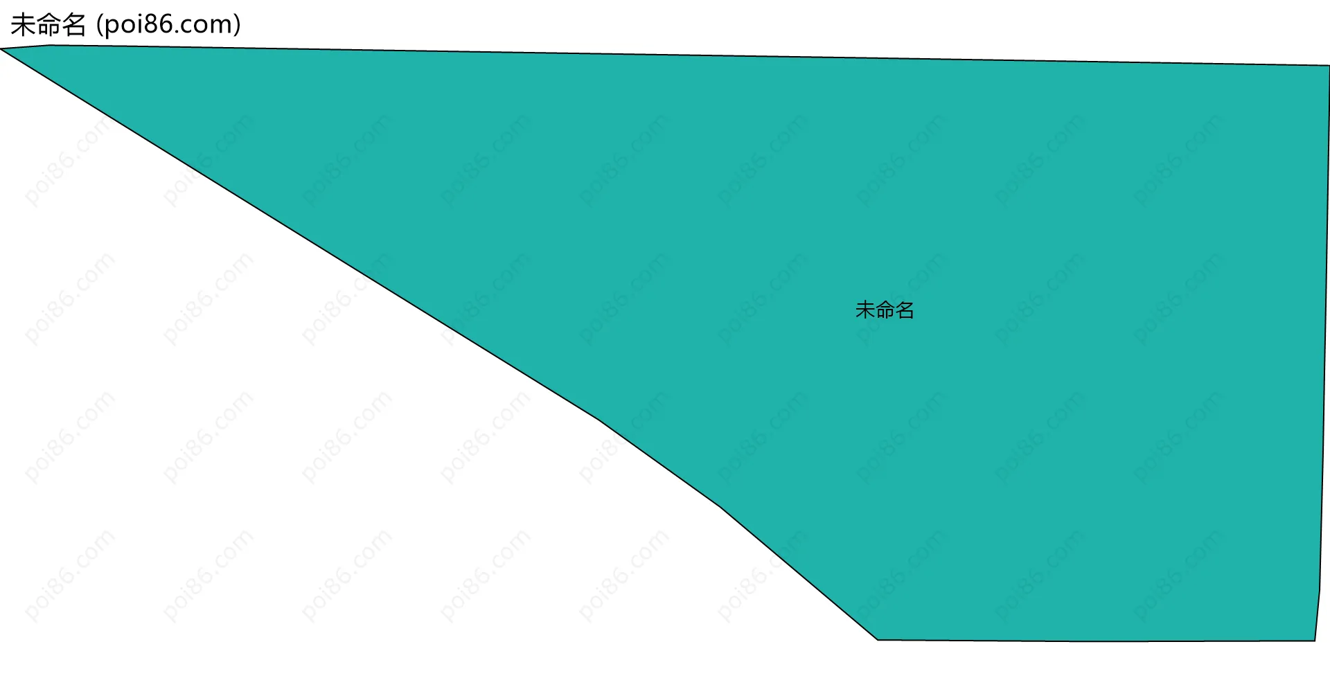 未命名边界地图