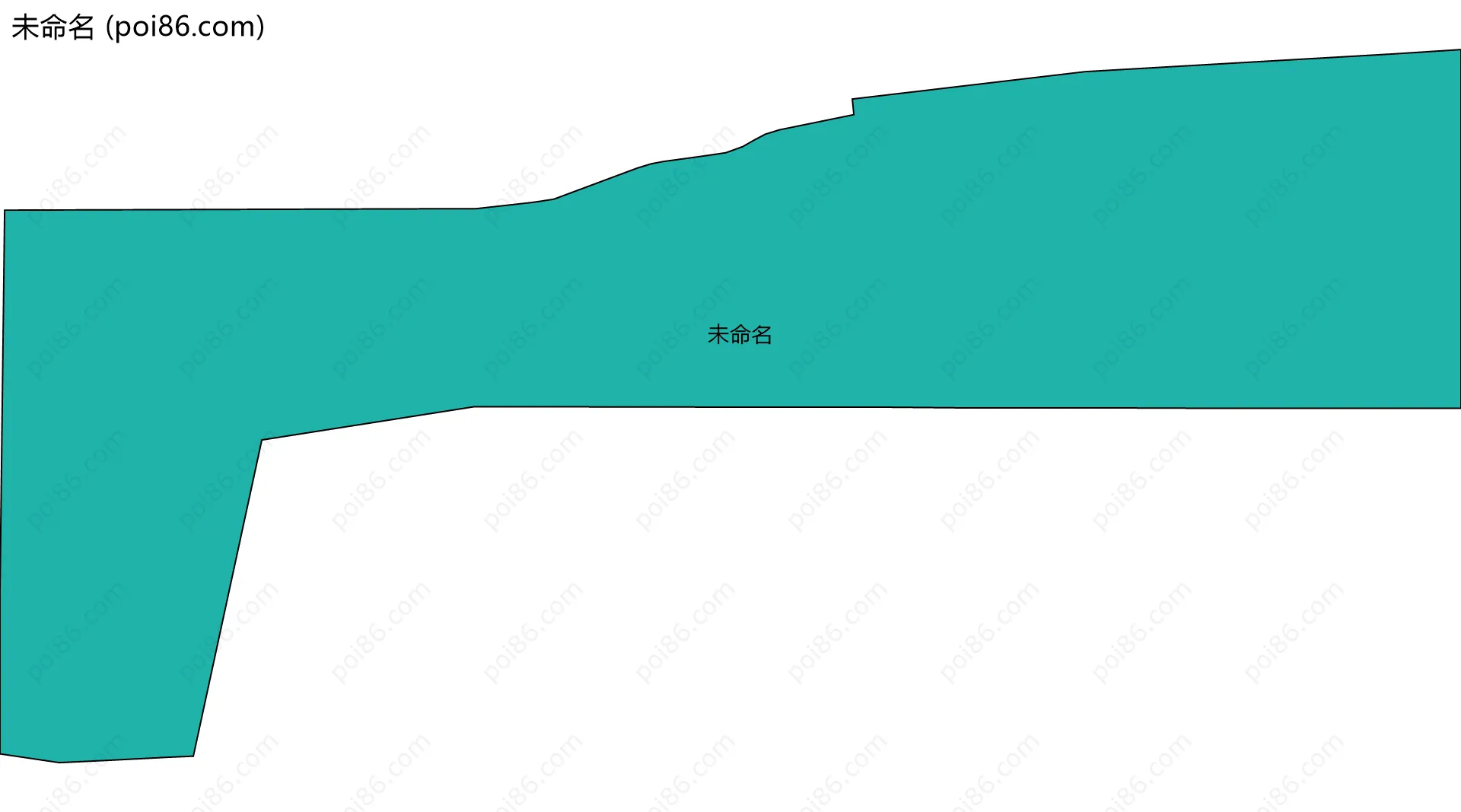 未命名边界地图