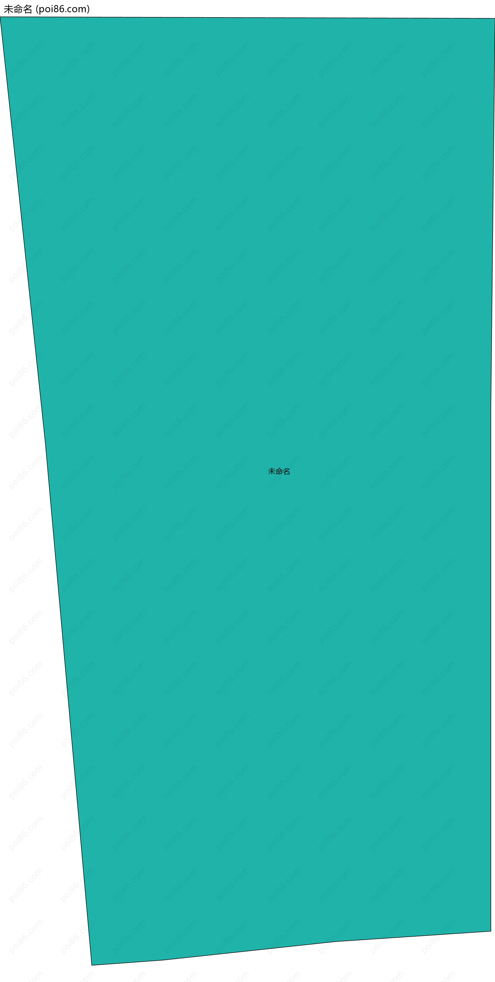 未命名边界地图