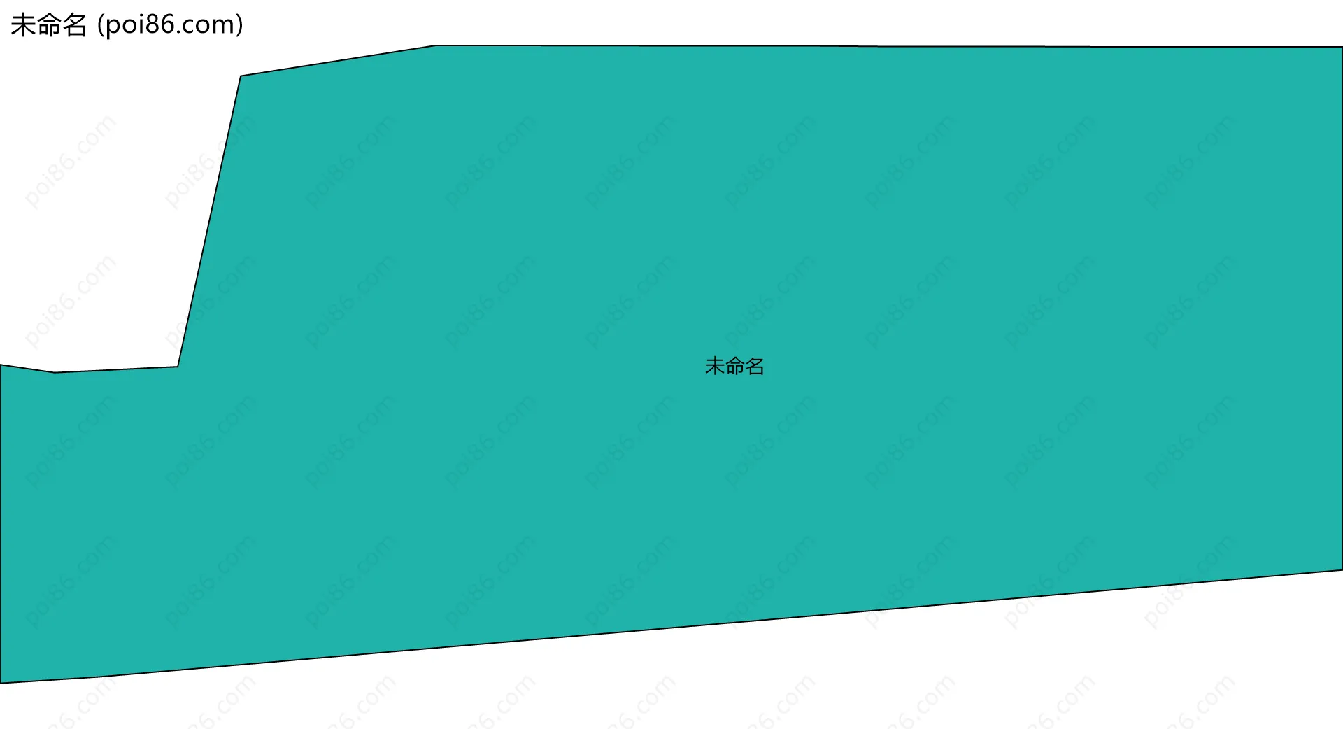 未命名边界地图