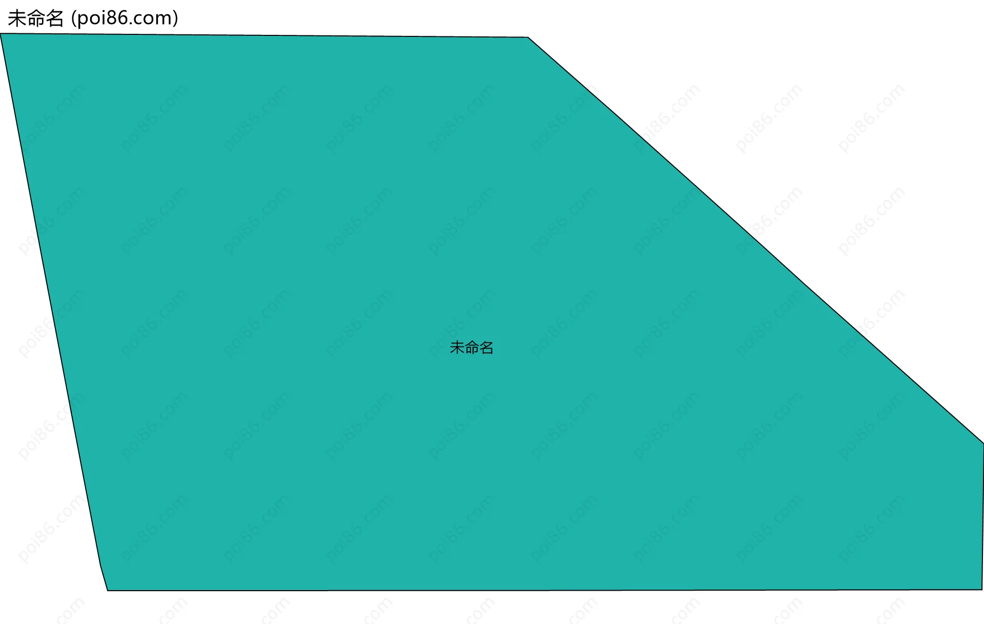 未命名边界地图