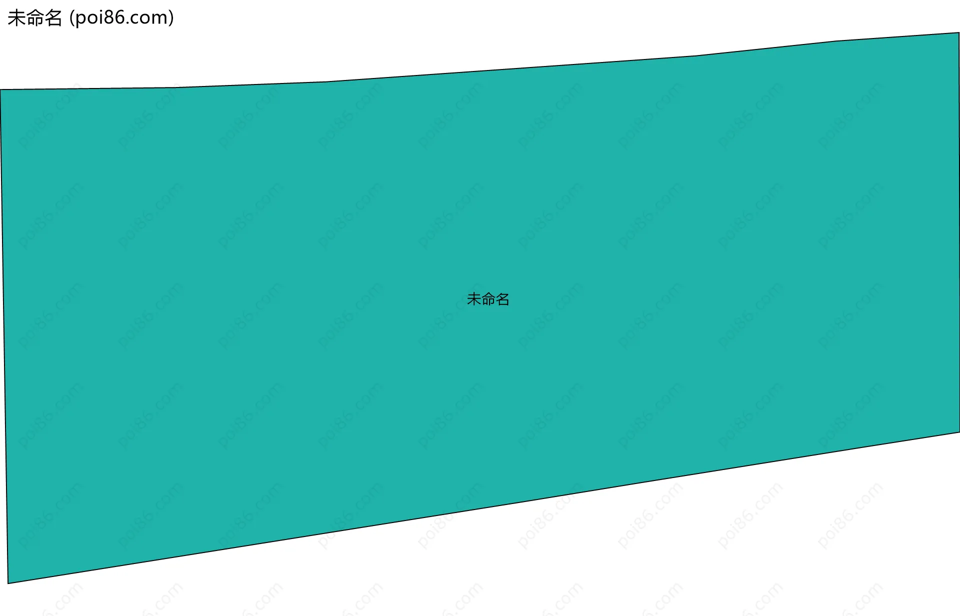 未命名边界地图