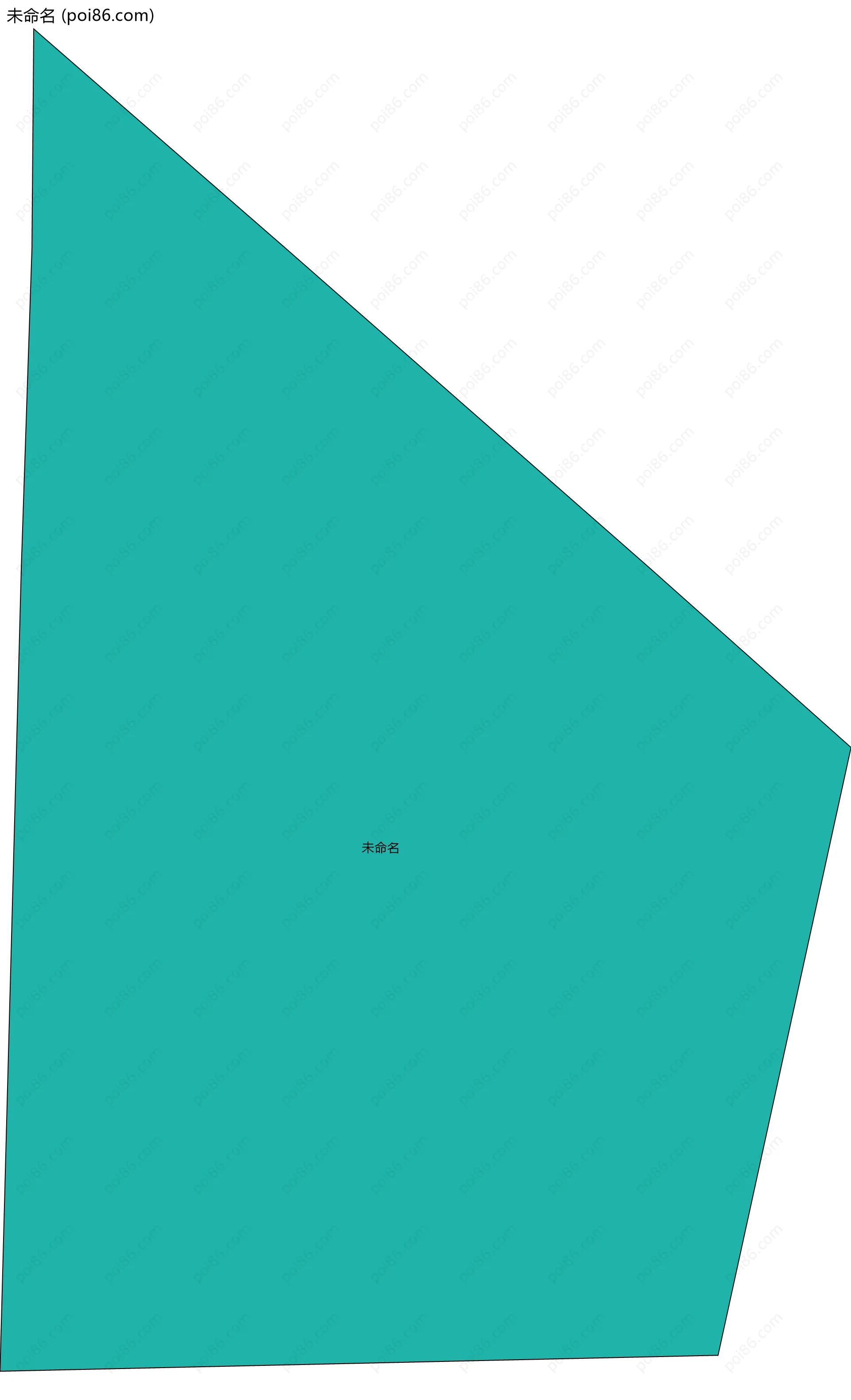 未命名边界地图