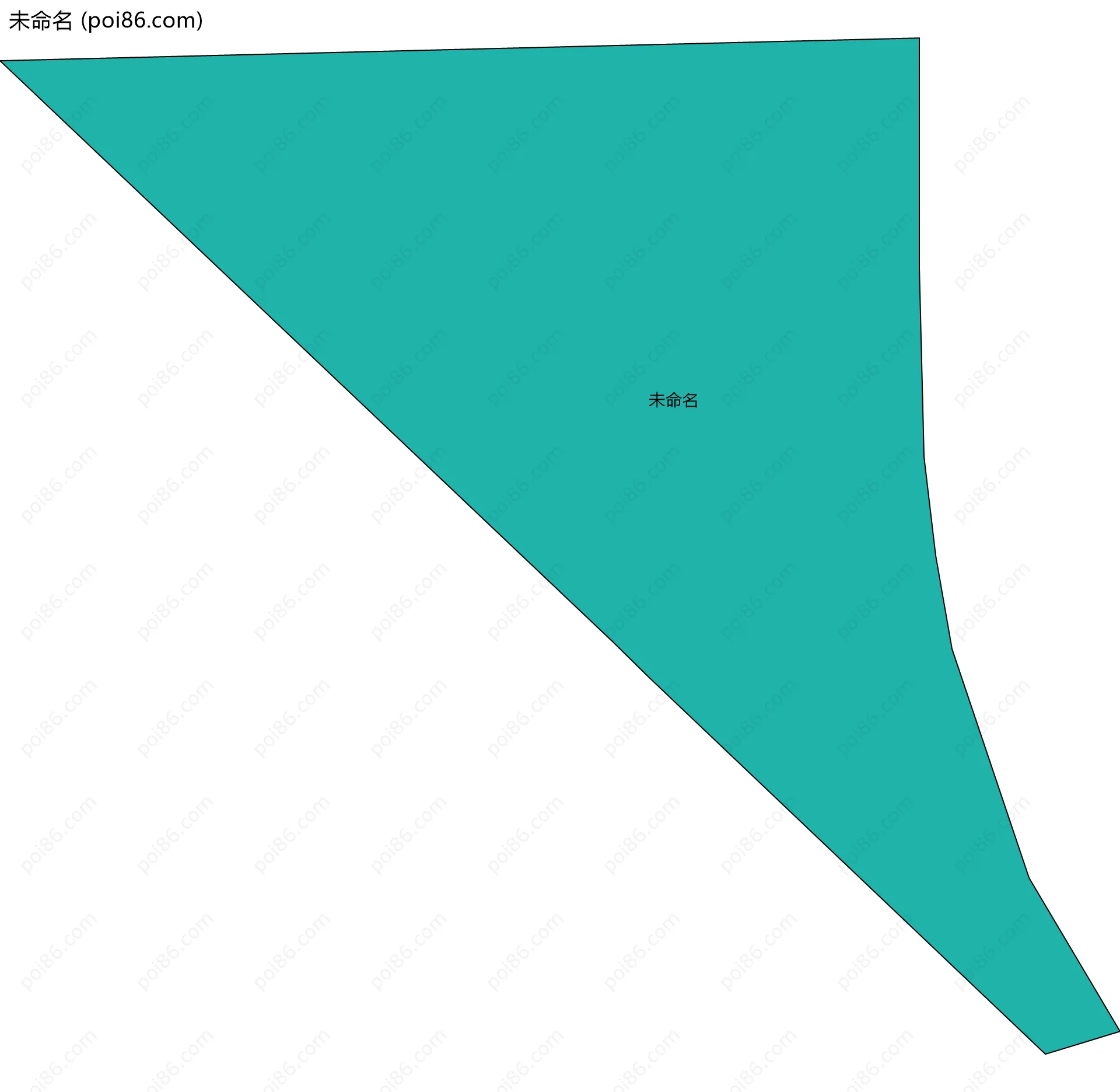 未命名边界地图