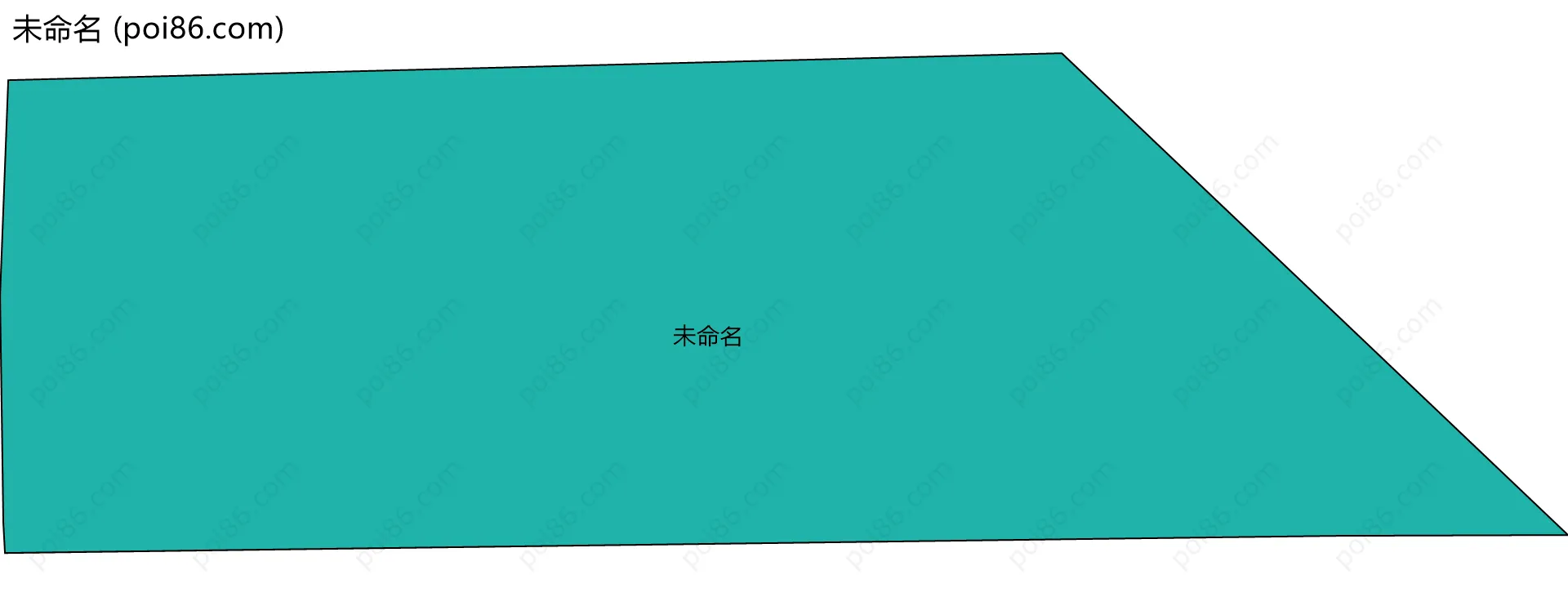 未命名边界地图