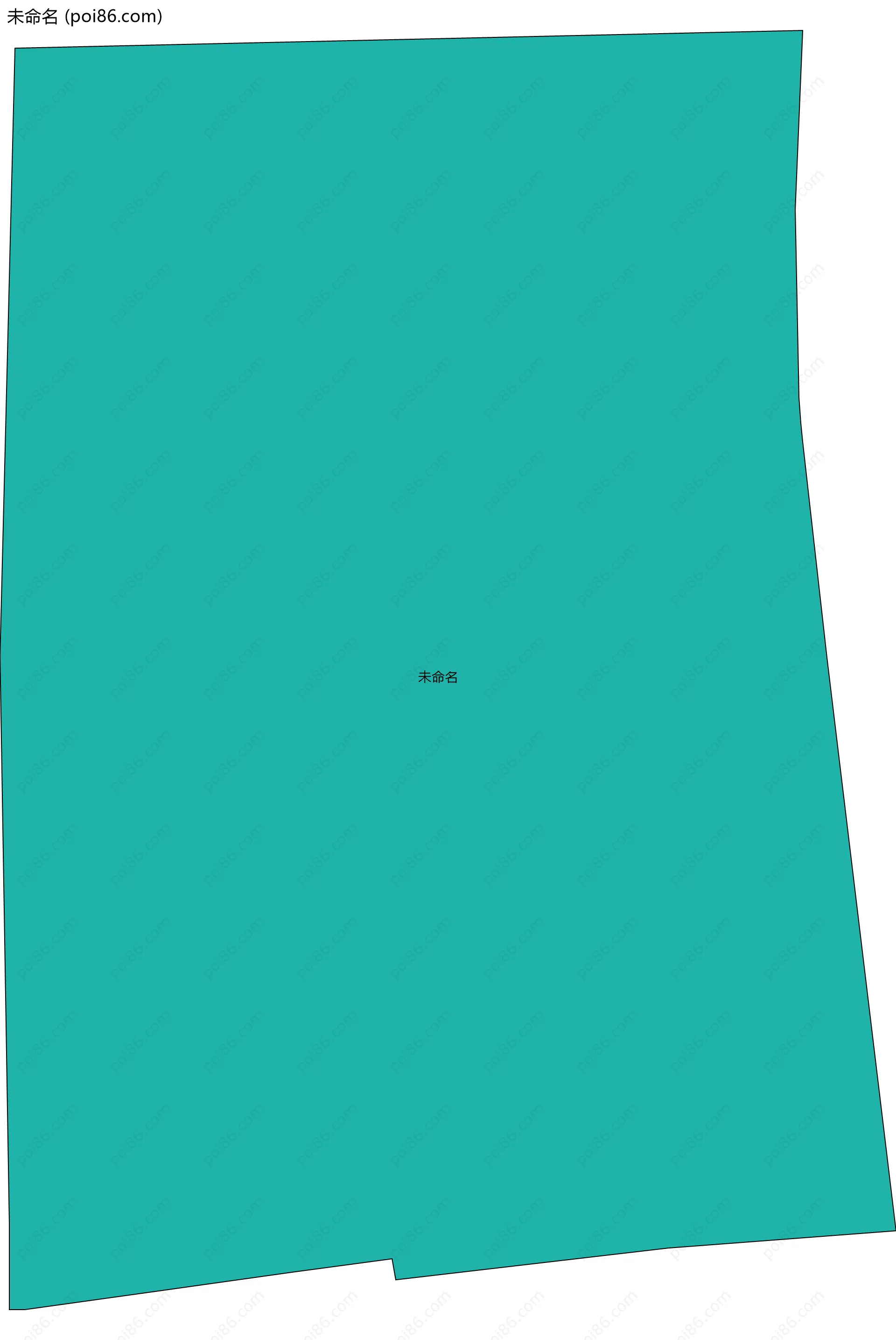 未命名边界地图