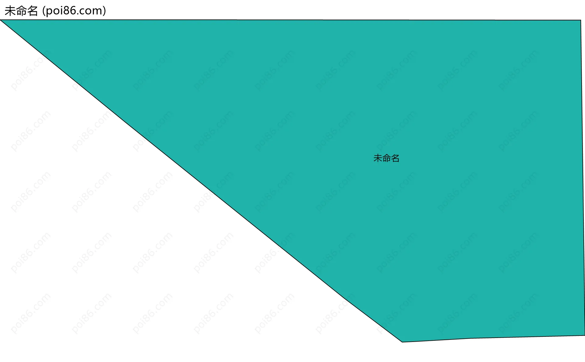 未命名边界地图