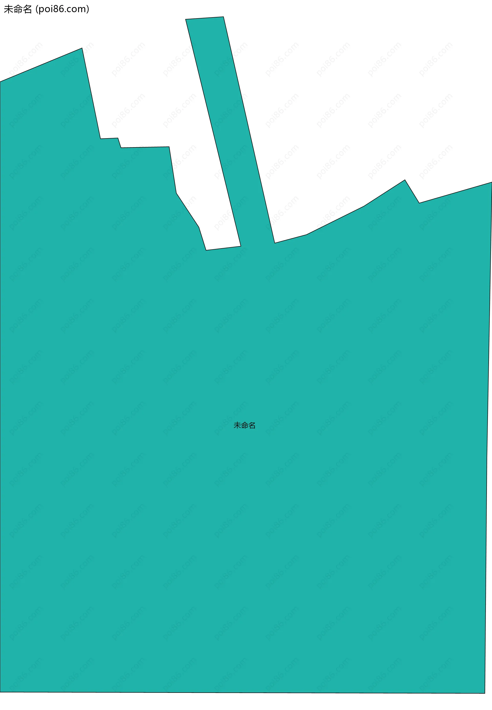 未命名边界地图