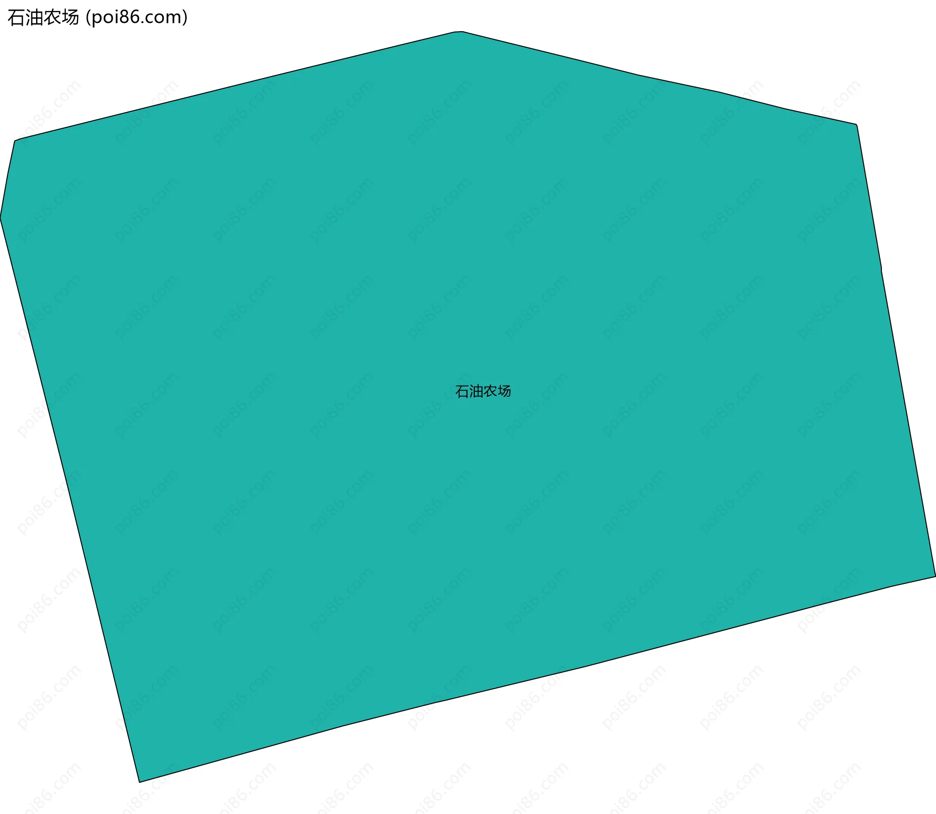 石油农场边界地图